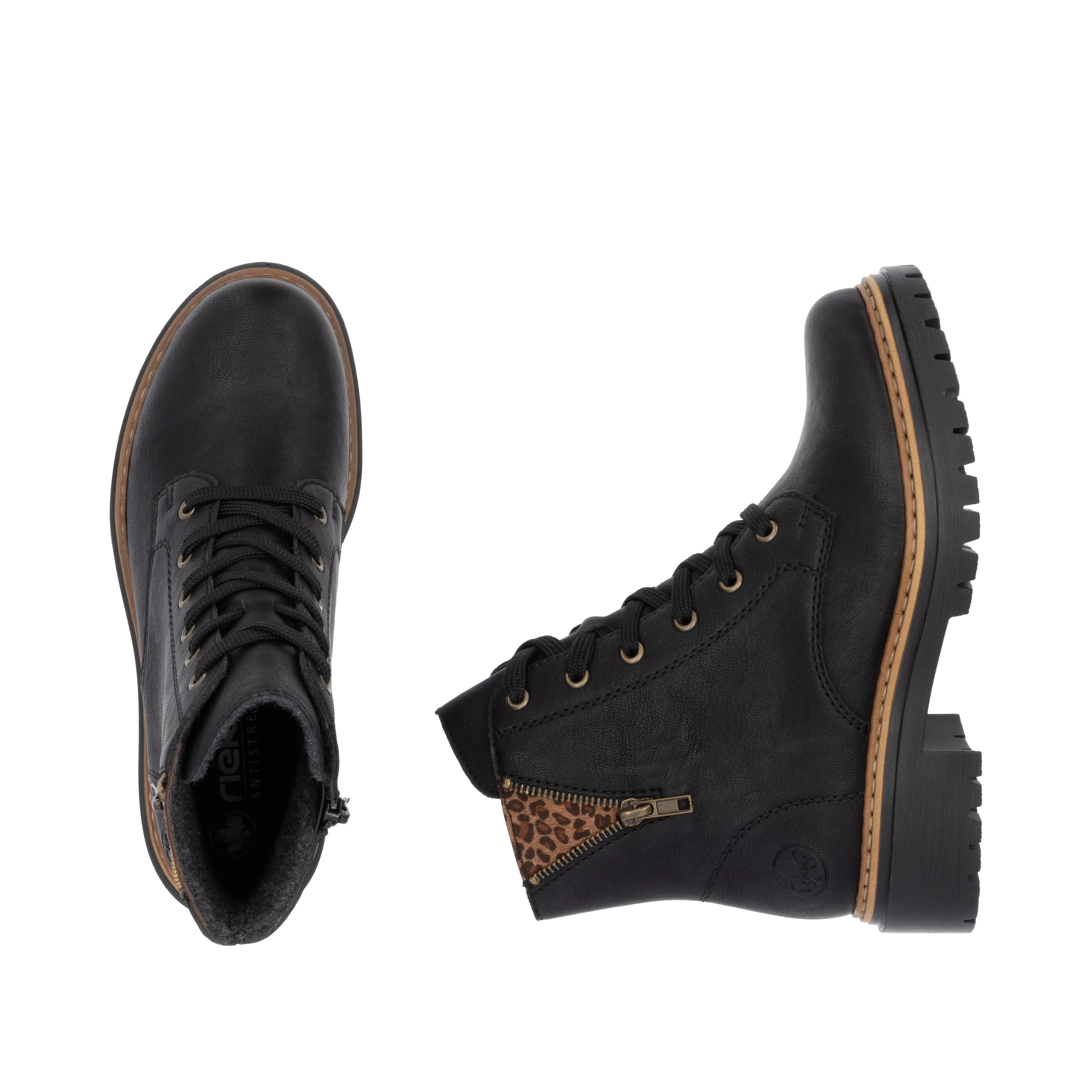 Rieker Woman's Boots - Black | 72617-00 - Image 9