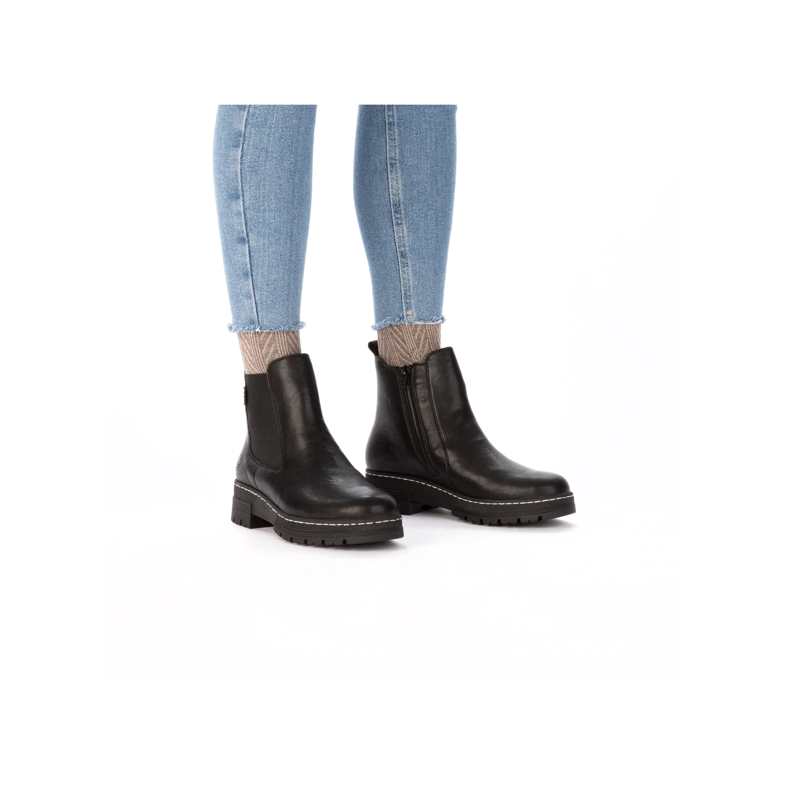 Rieker Woman's Boots - Black | 73892-00 - Image 10