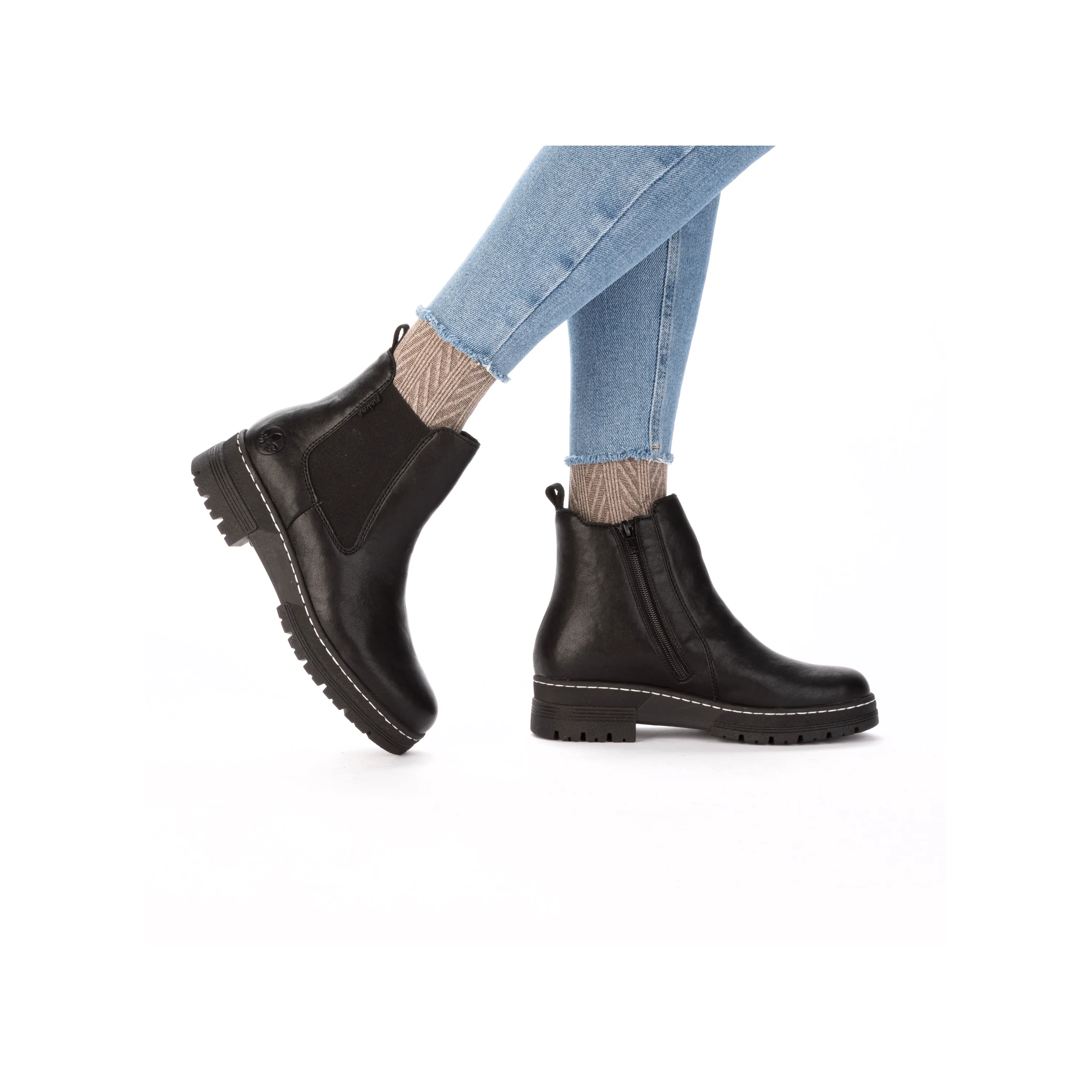 Rieker Woman's Boots - Black | 73892-00 - Image 11