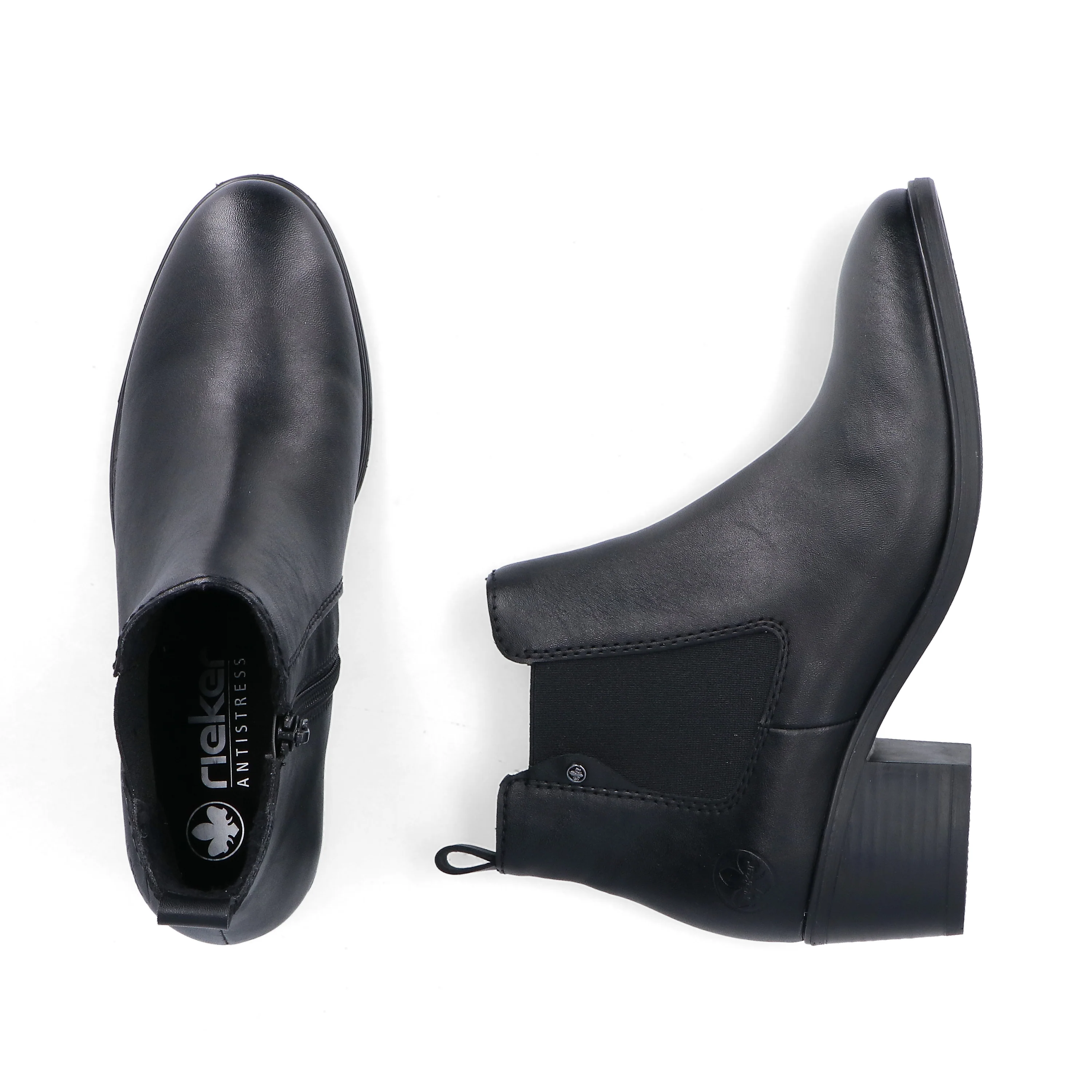 Rieker Woman's Boots - Black | 73971-00 - Image 9