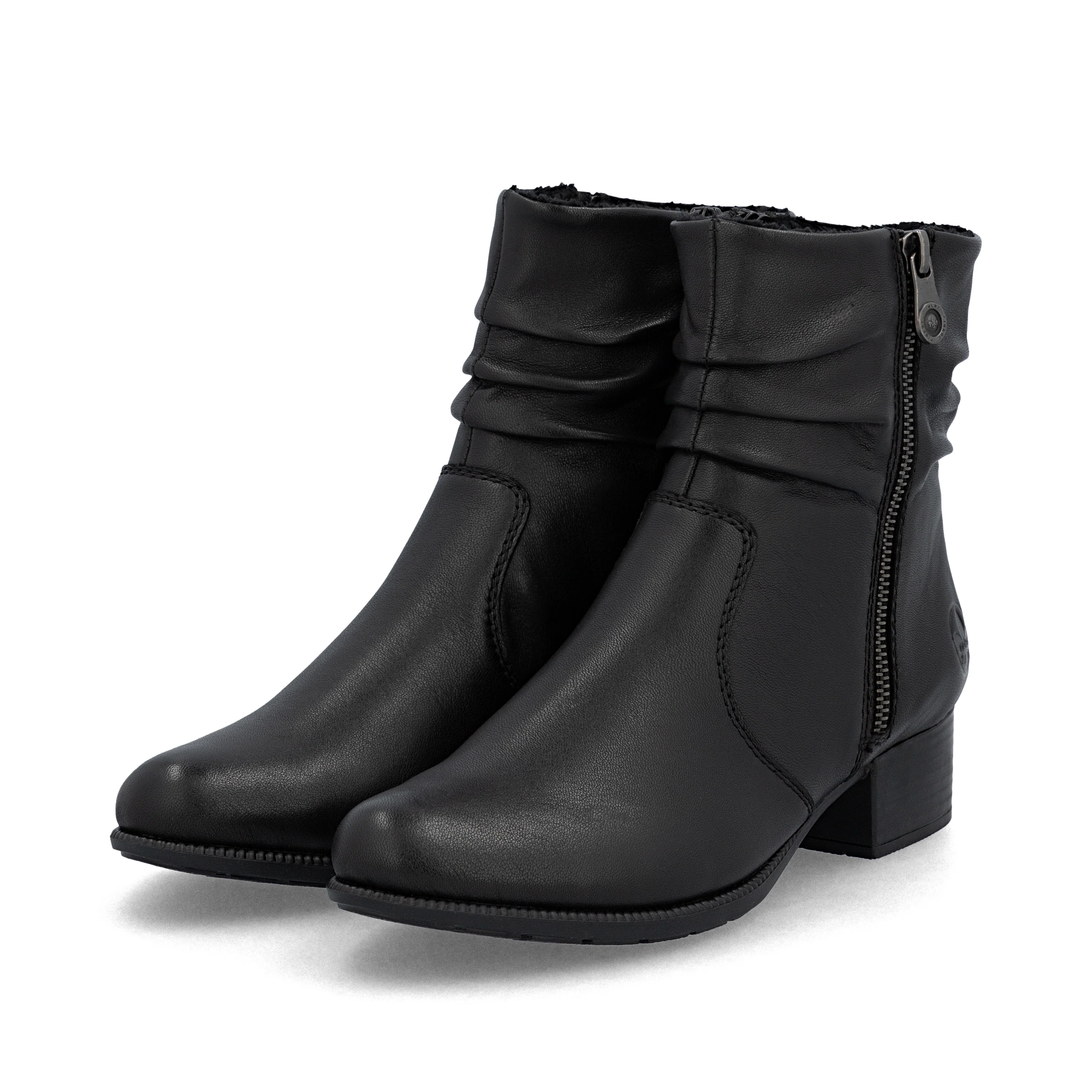 Rieker Woman's Boots - Black | 78656-00 - Image 8