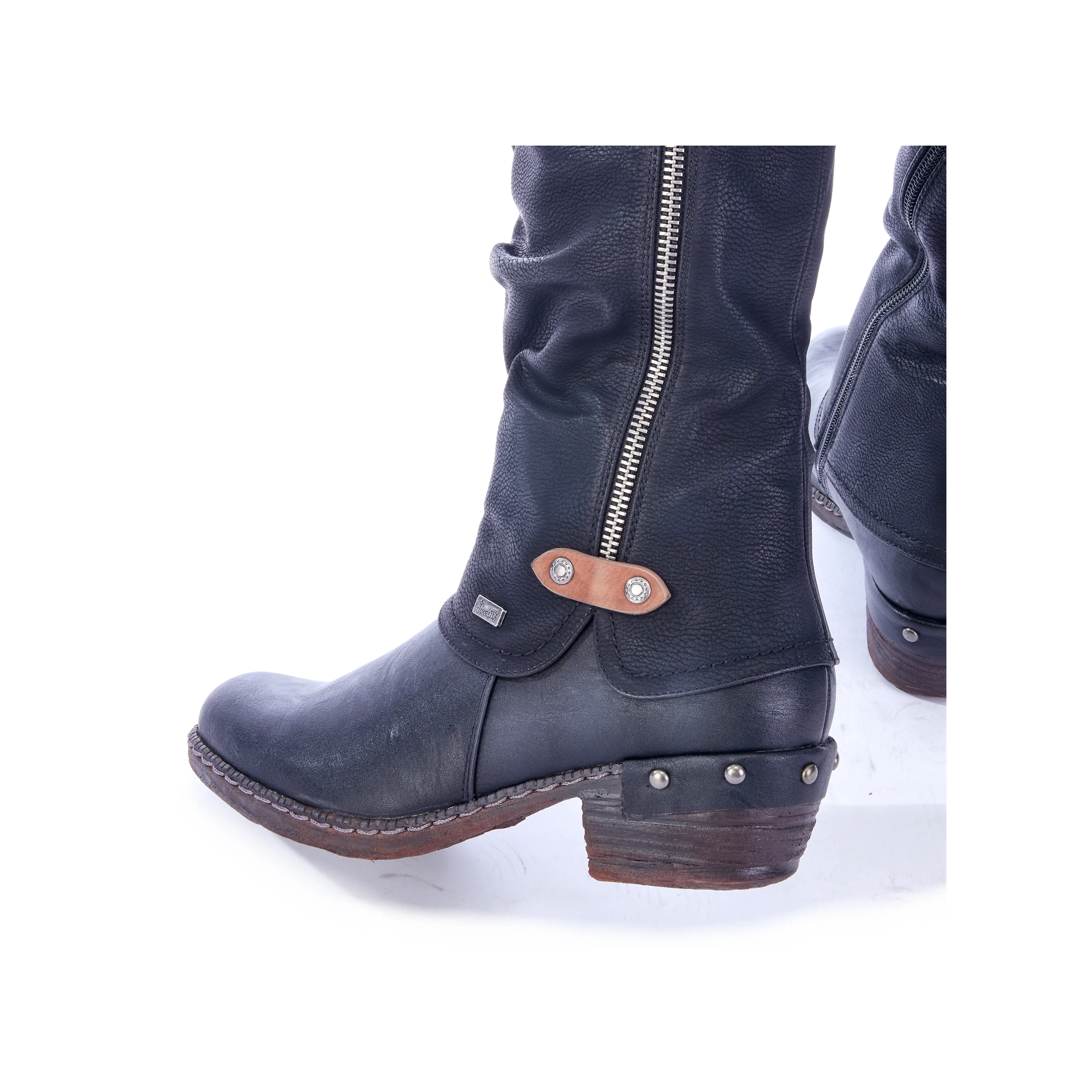 Rieker Woman's Boots - Black | 93655-00 - Image 10