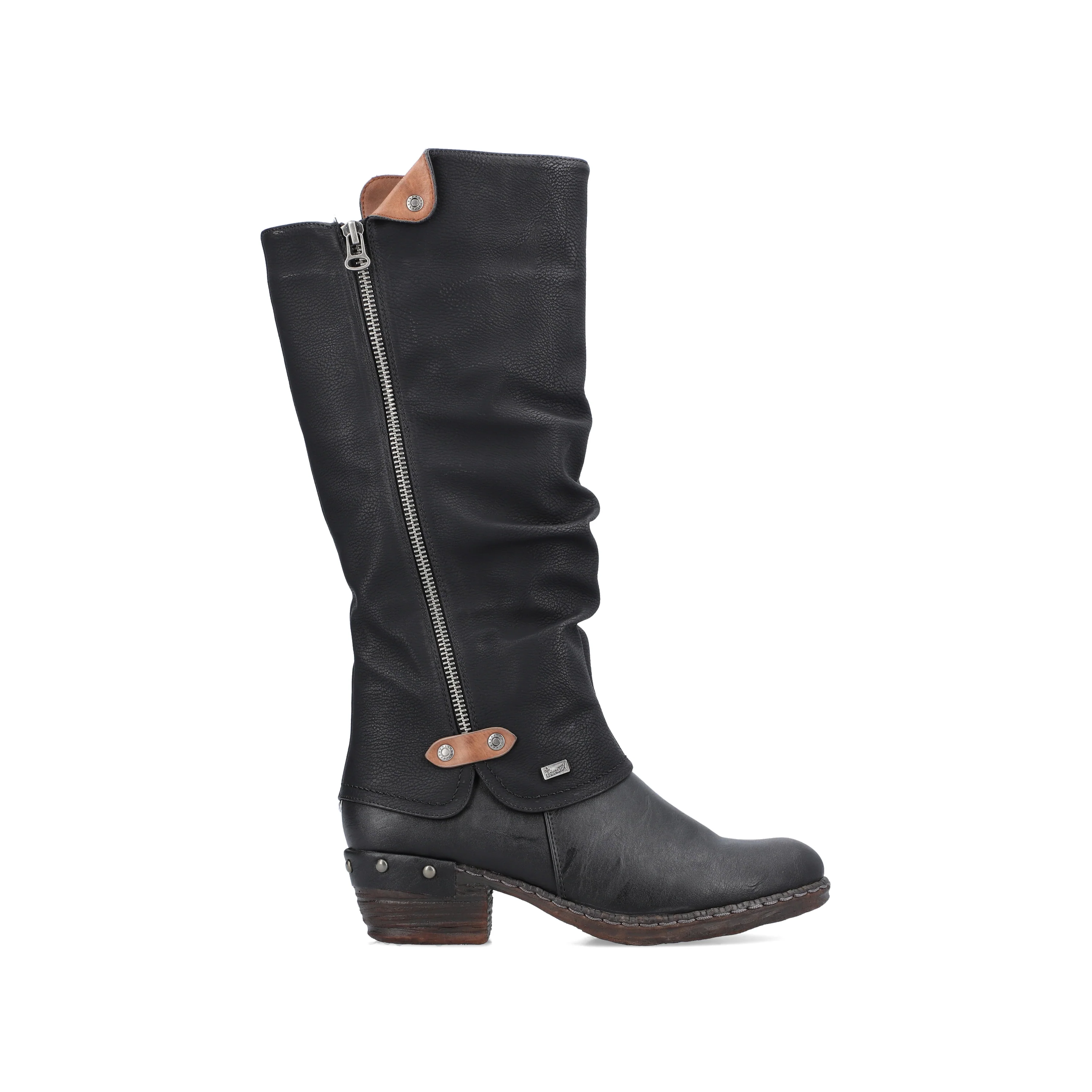 Rieker Woman's Boots - Black | 93655-00 - Image 16