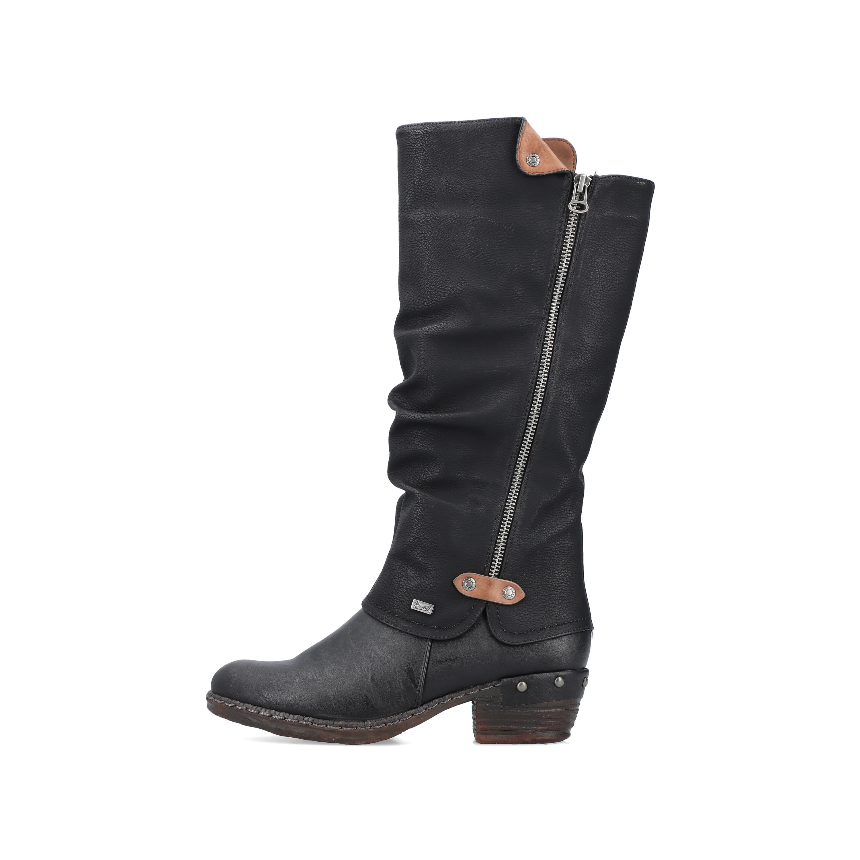 Rieker Woman's Boots - Black | 93655-00 - Image 5