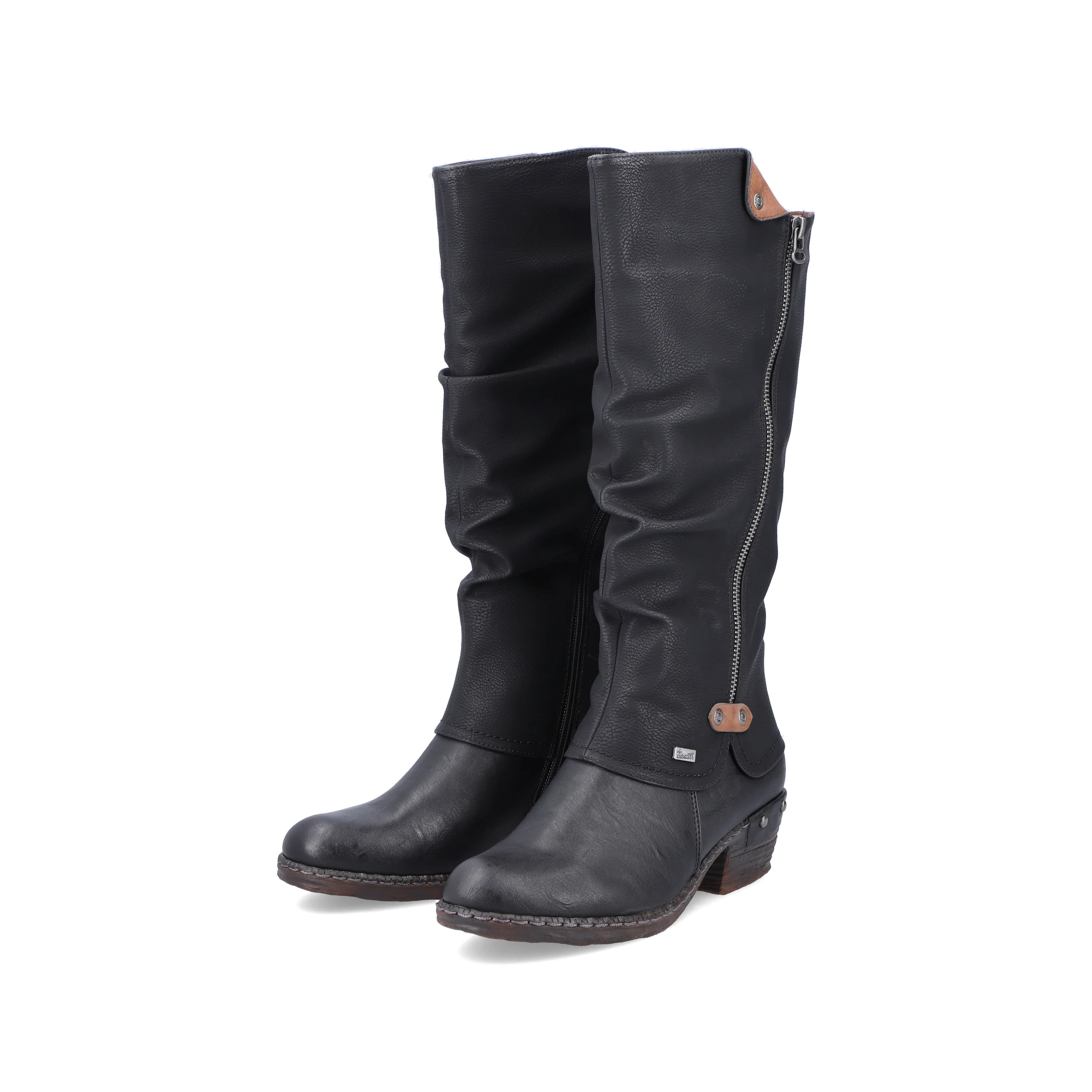 Rieker Woman's Boots - Black | 93655-00 - Image 8