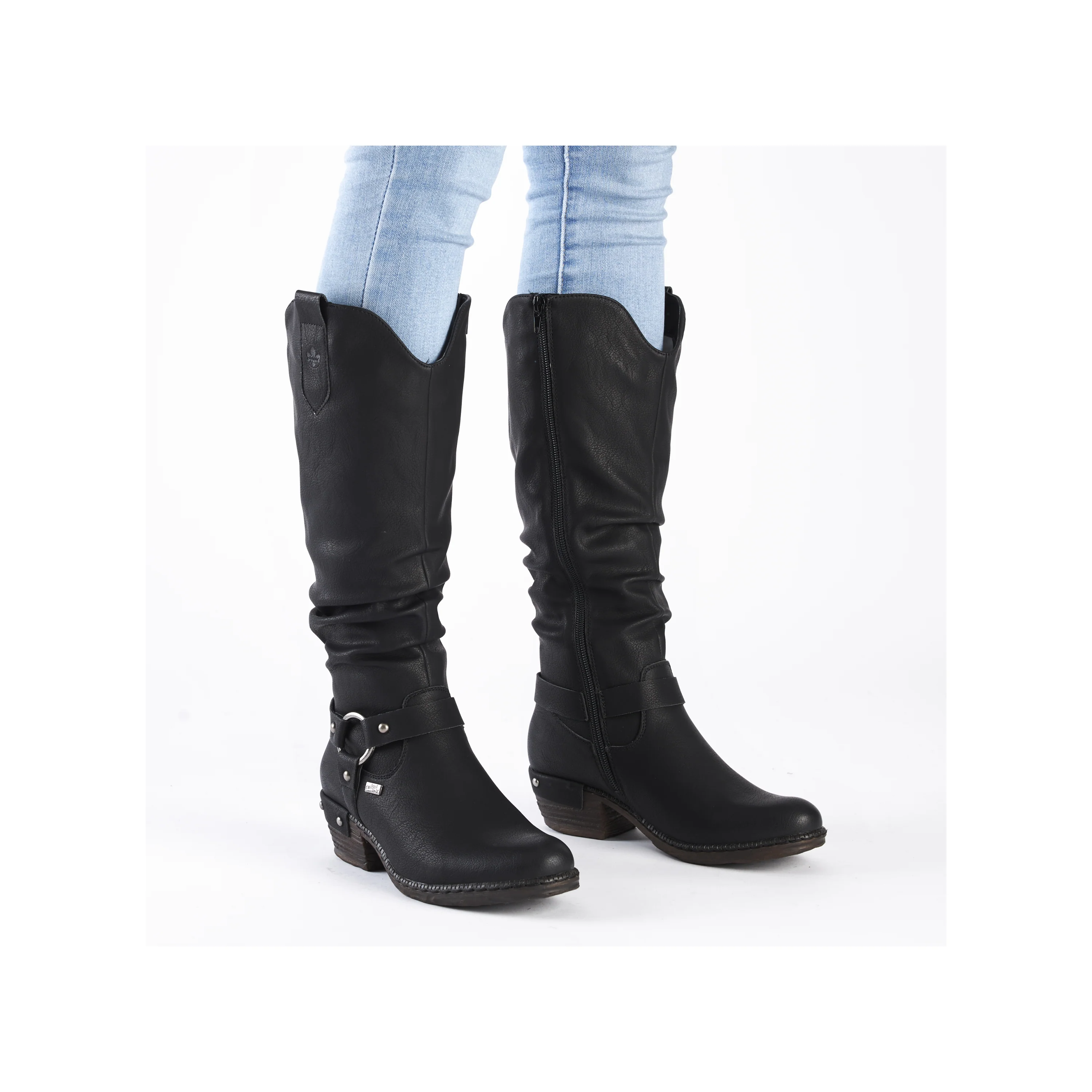 Rieker Woman's Boots - Black | 93670-00 - Image 10