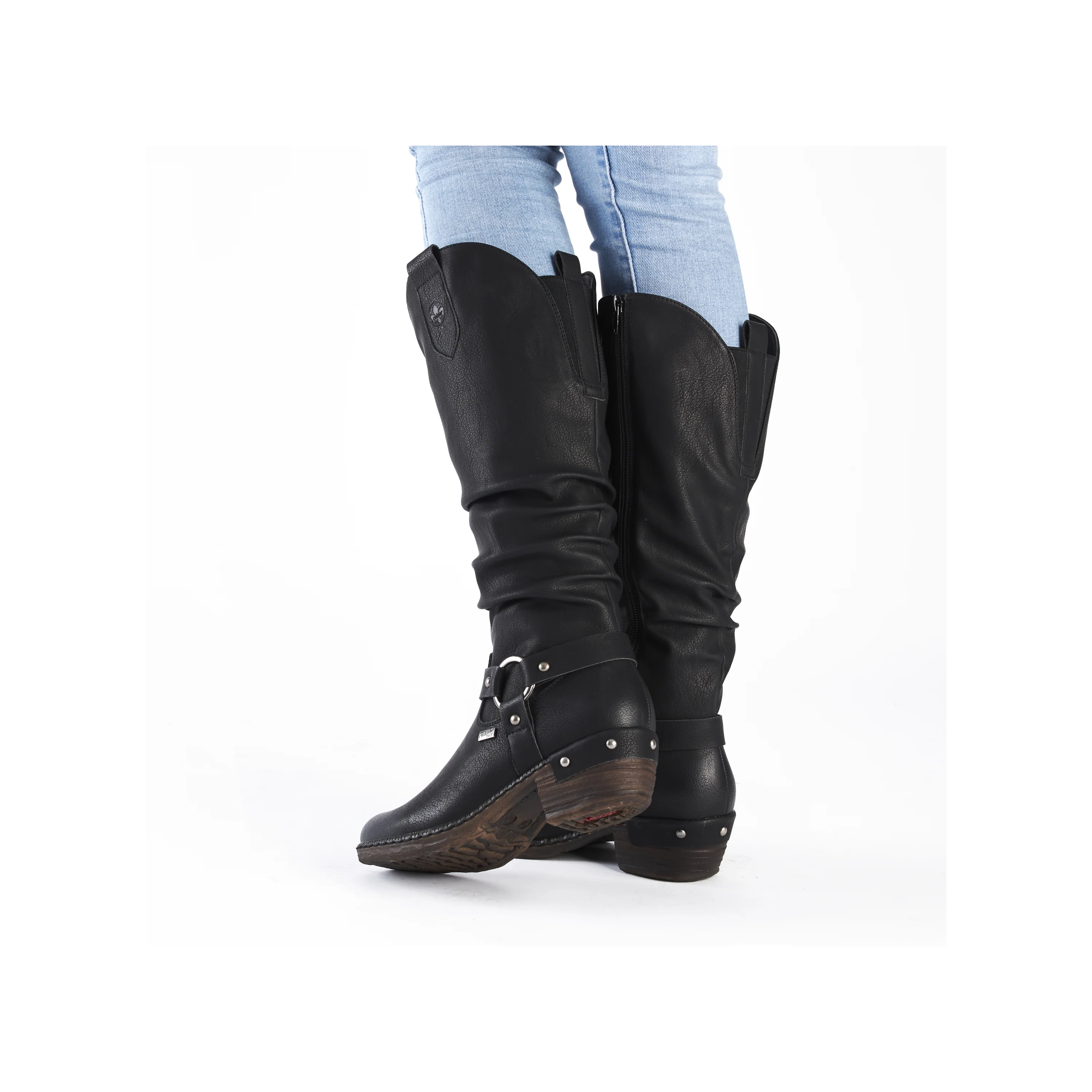 Rieker Woman's Boots - Black | 93670-00 - Image 13