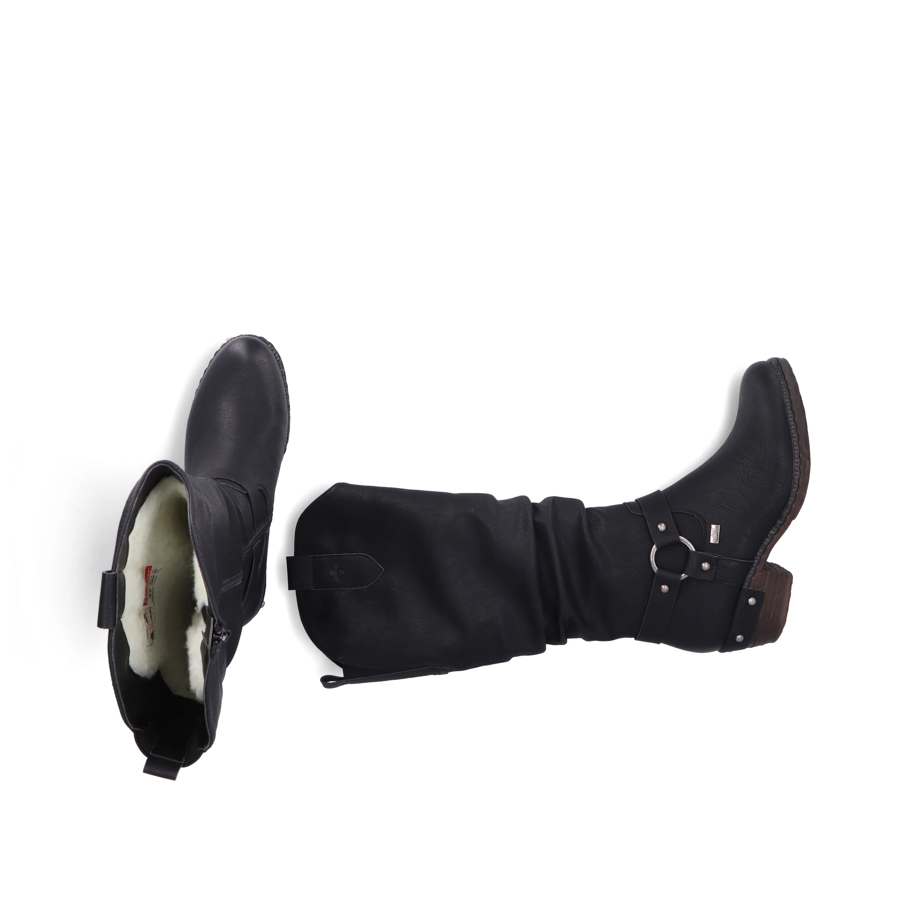 Rieker Woman's Boots - Black | 93670-00 - Image 9