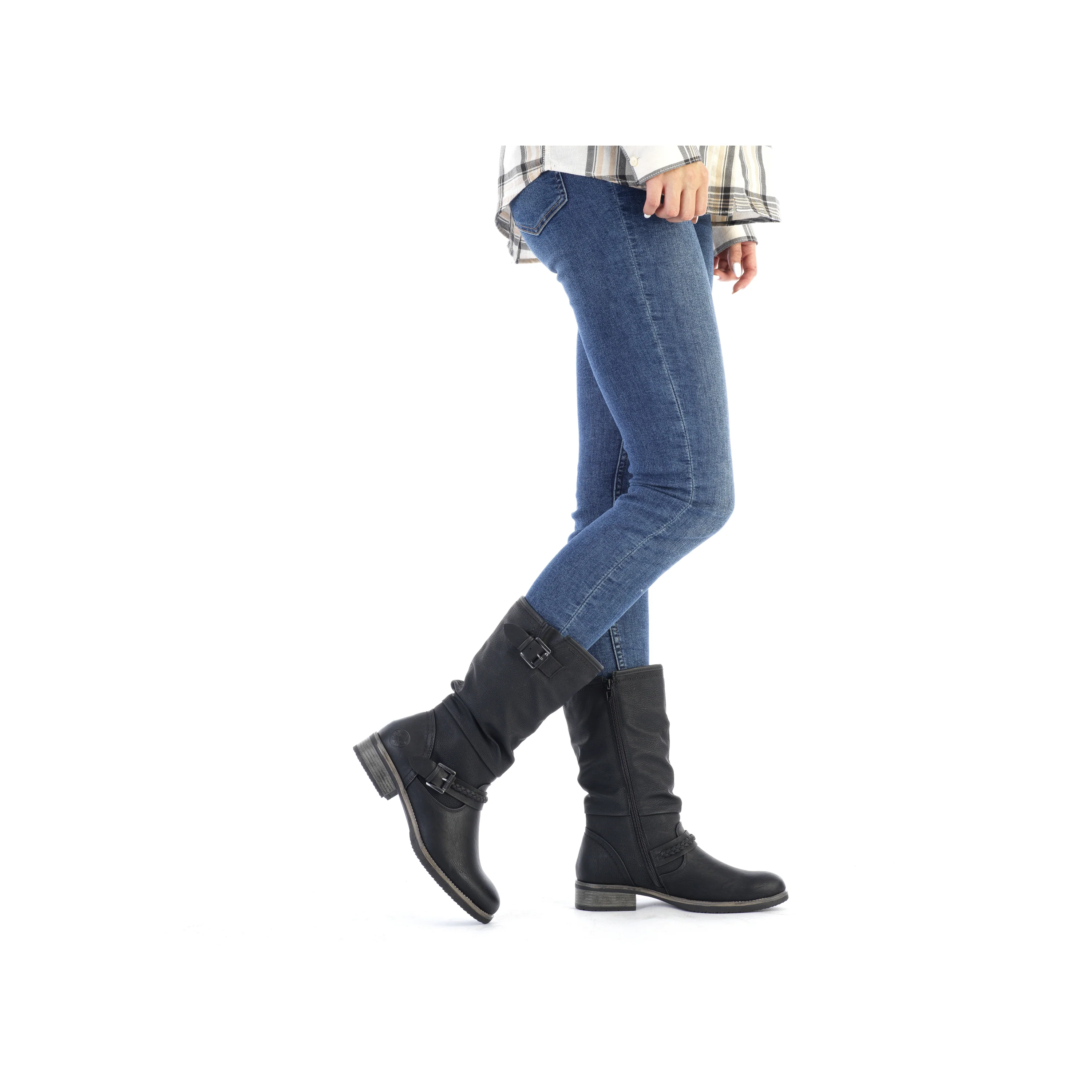 Rieker Woman's Boots - Black | 98860-00 - Image 12