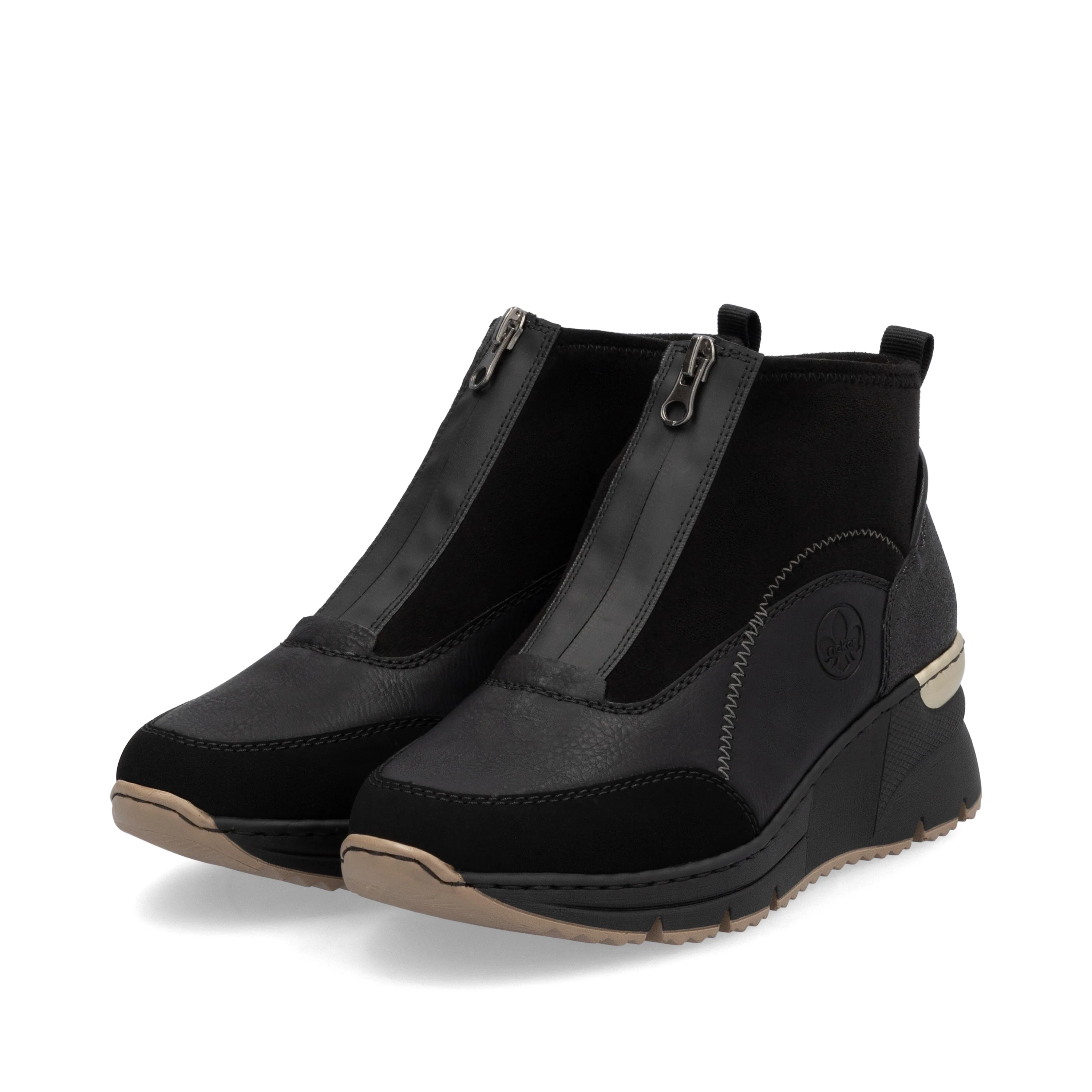Rieker Woman's Boots - Black | N6361-00 - Image 8