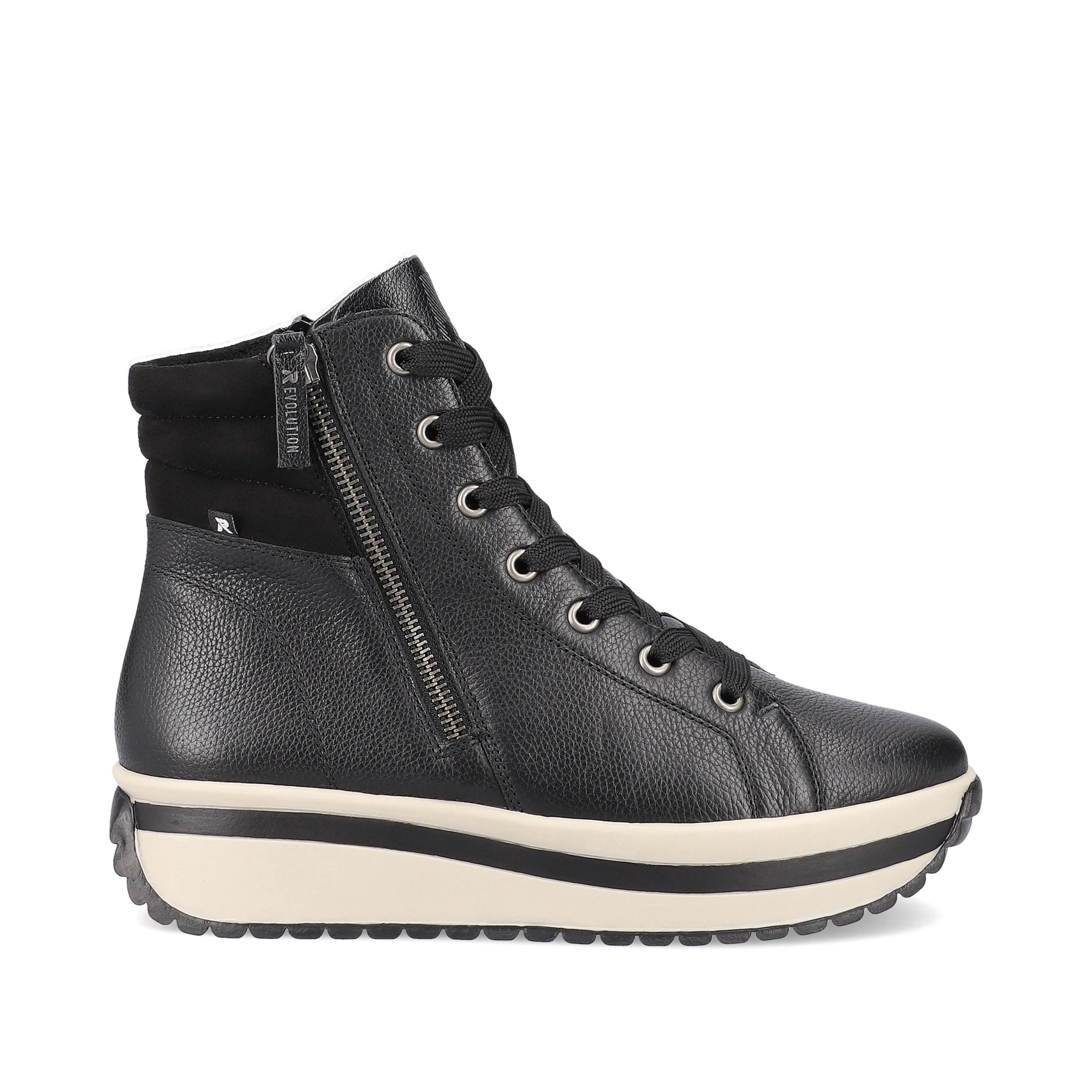 Rieker Sport Woman's Boot - Black | W0962-00 - Image 11