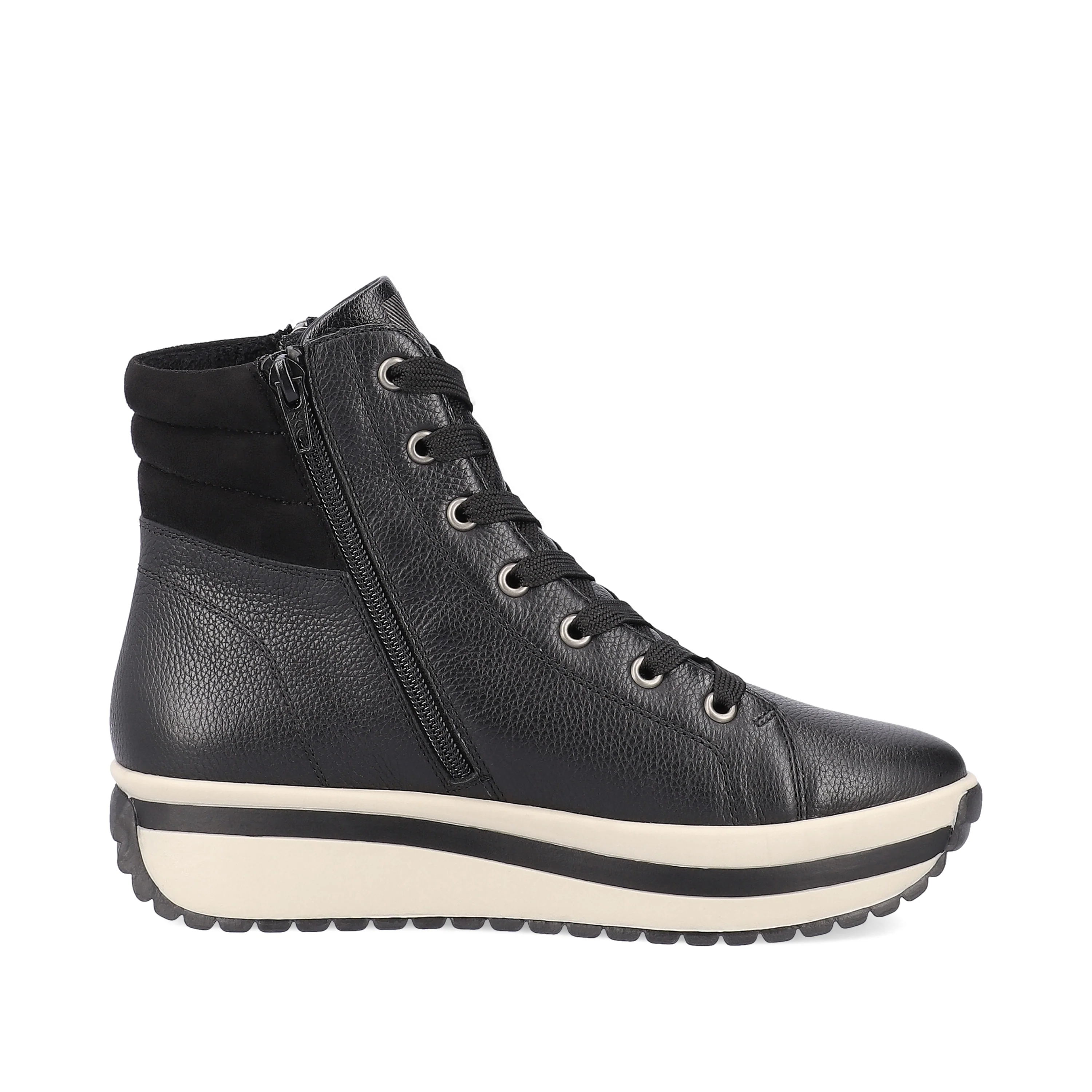 Rieker Sport Woman's Boot - Black | W0962-00 - Image 2