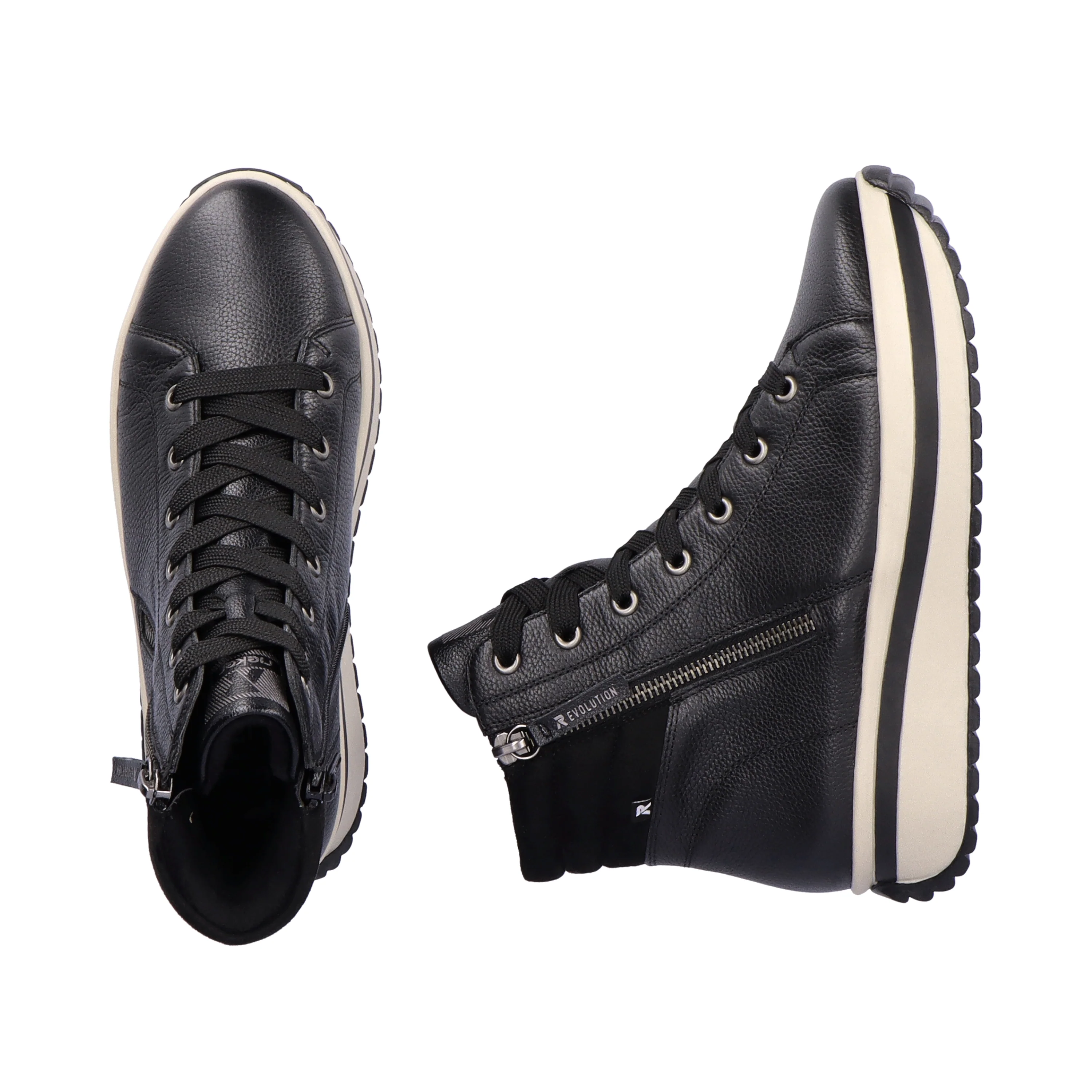 Rieker Sport Woman's Boot - Black | W0962-00 - Image 9