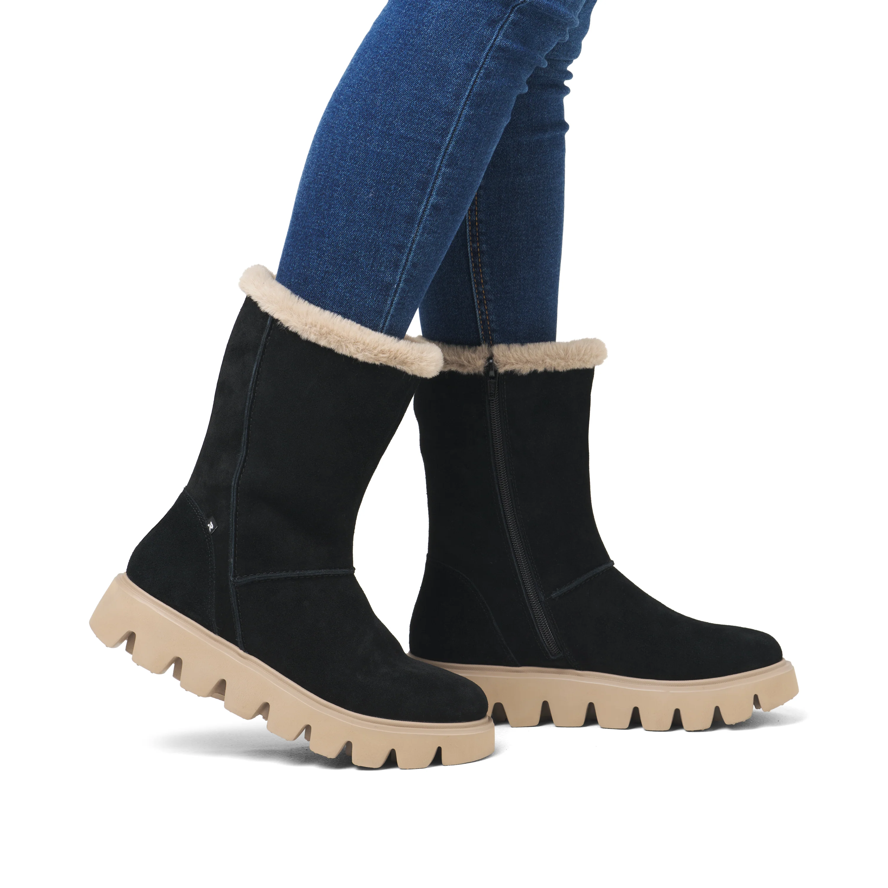 Rieker Sport Woman's Boots - Black | W2072-00 - Image 10