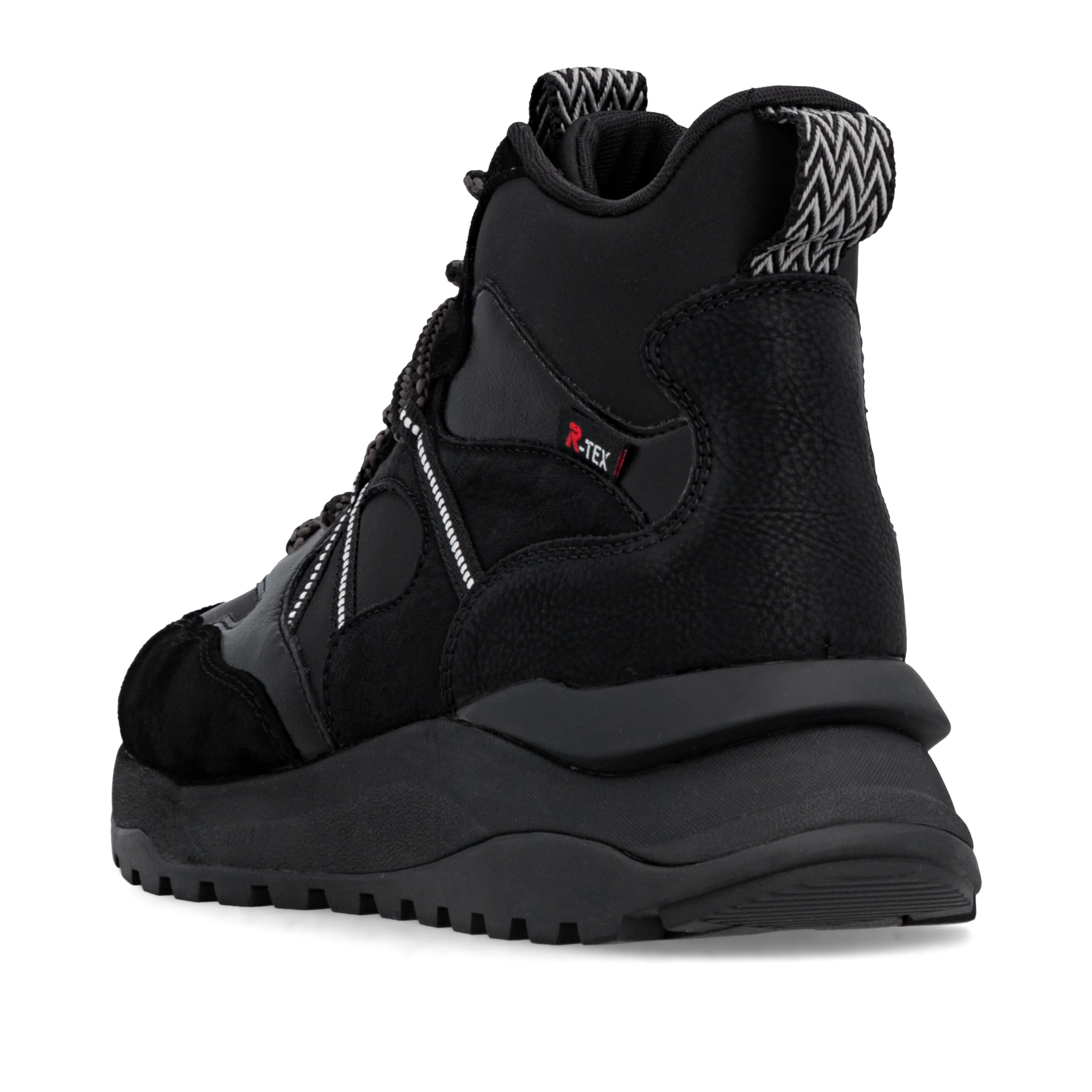 Rieker Sport Woman's Trainers Shoes - Black | W2570-00 - Image 3