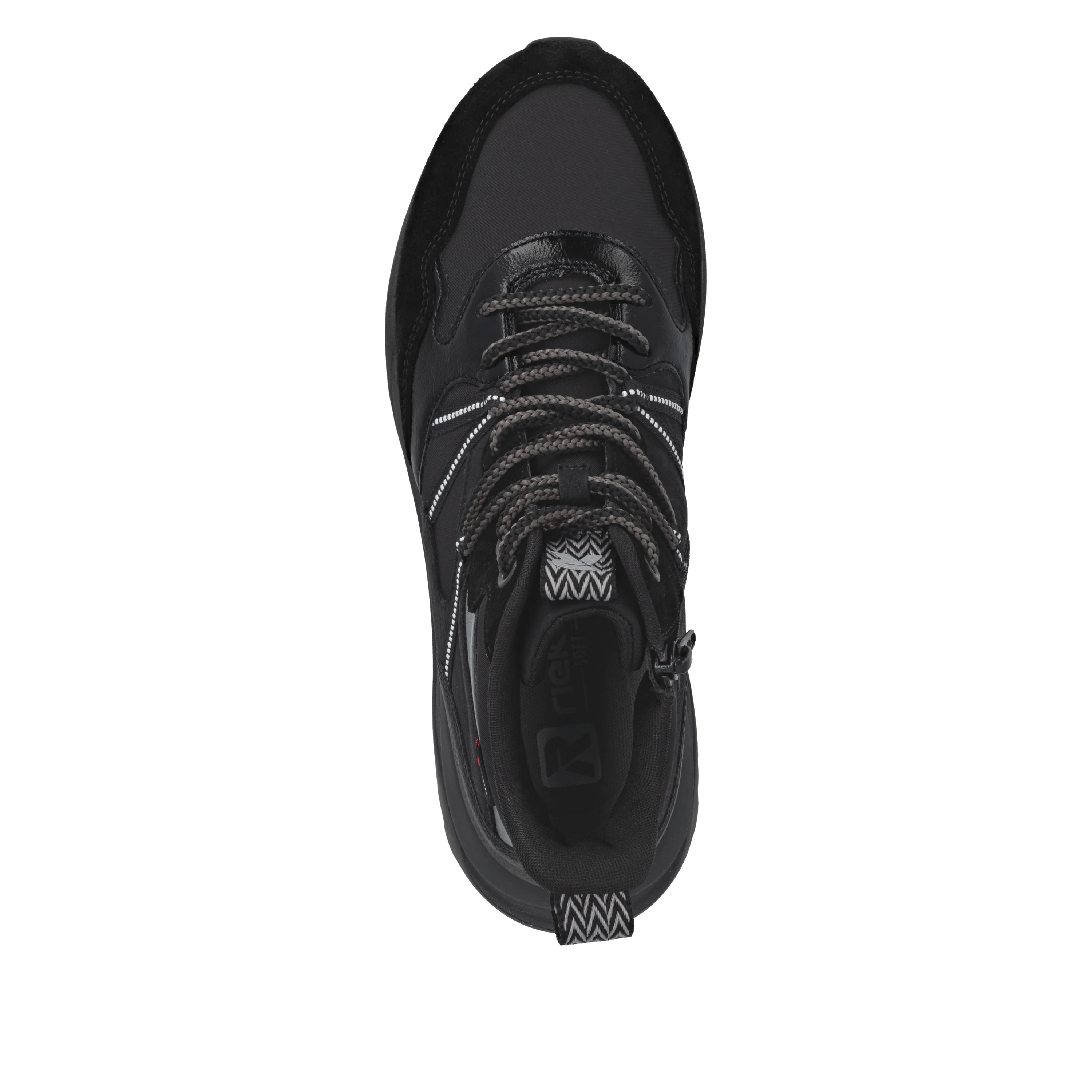 Rieker Sport Woman's Trainers Shoes - Black | W2570-00 - Image 4