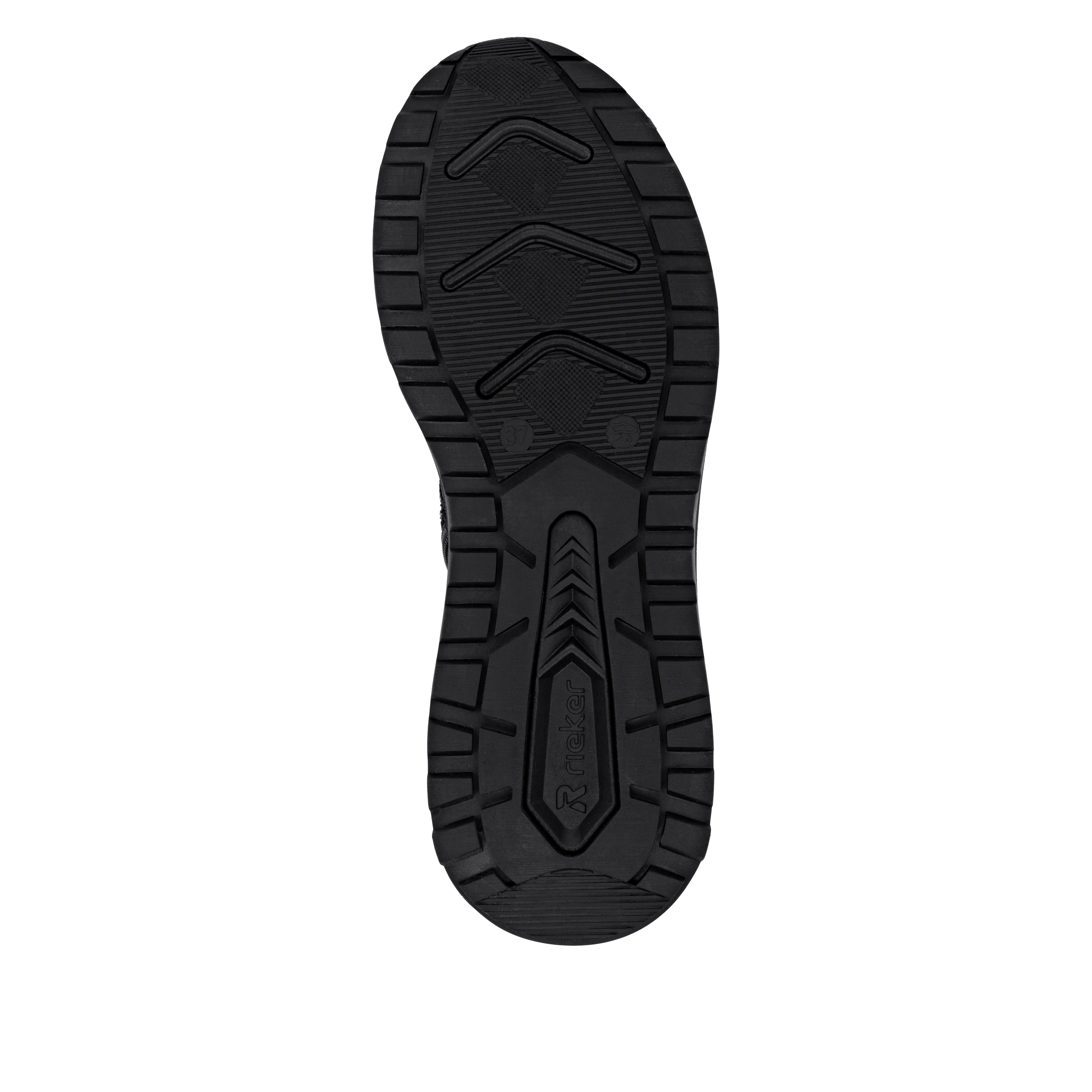 Rieker Sport Woman's Trainers Shoes - Black | W2570-00 - Image 7