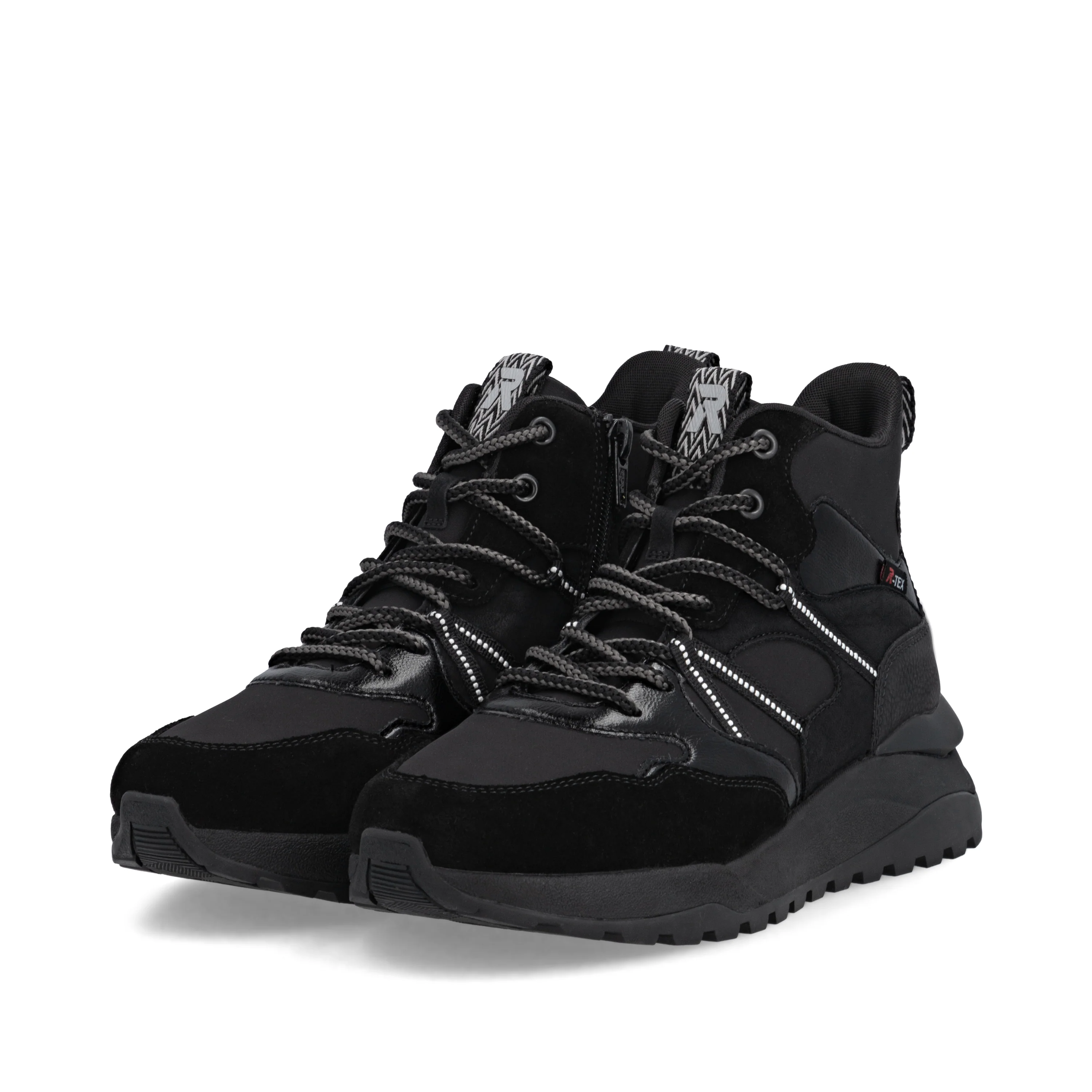 Rieker Sport Woman's Trainers Shoes - Black | W2570-00 - Image 8