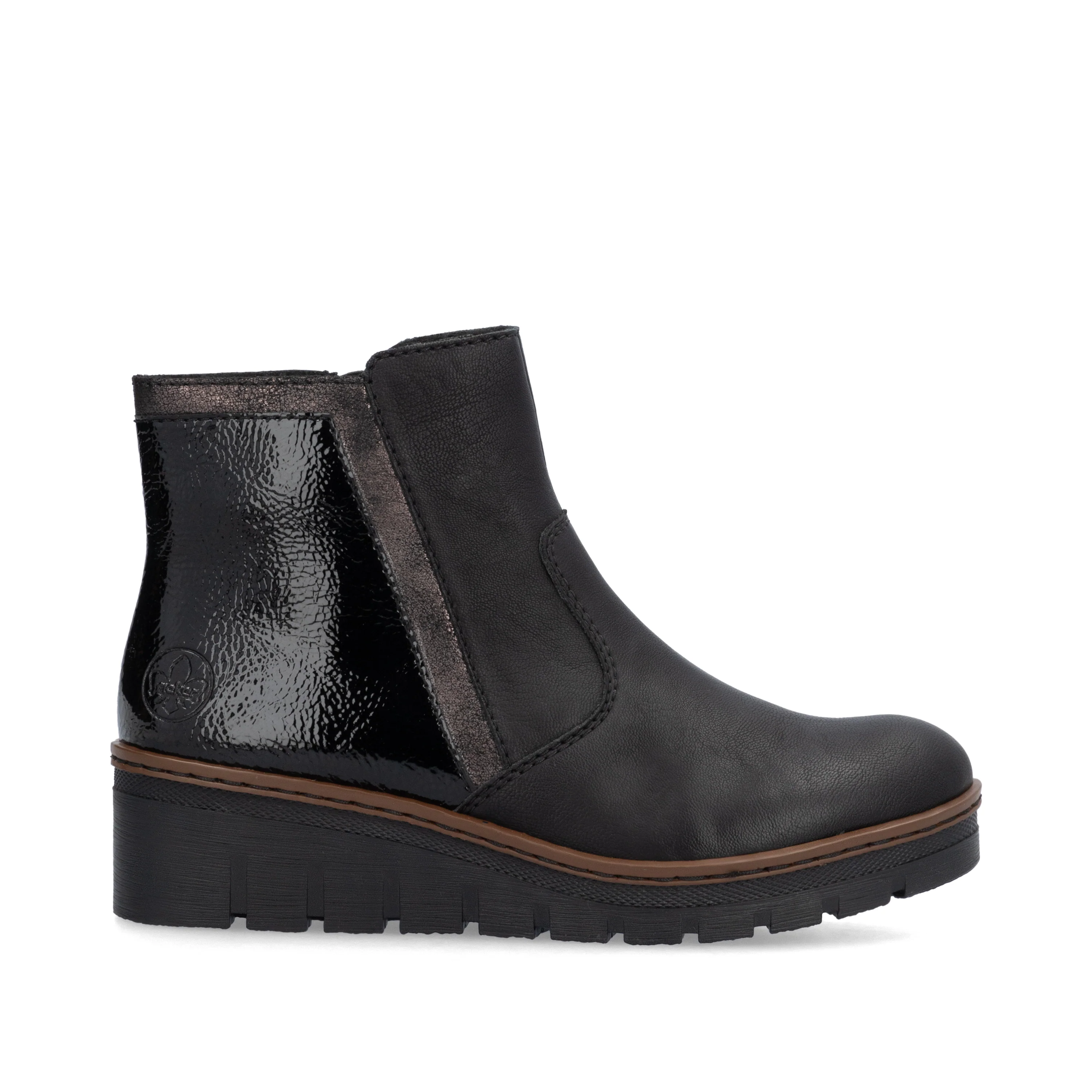 Rieker Woman's Boot - Black | X9150-00 - Image 11