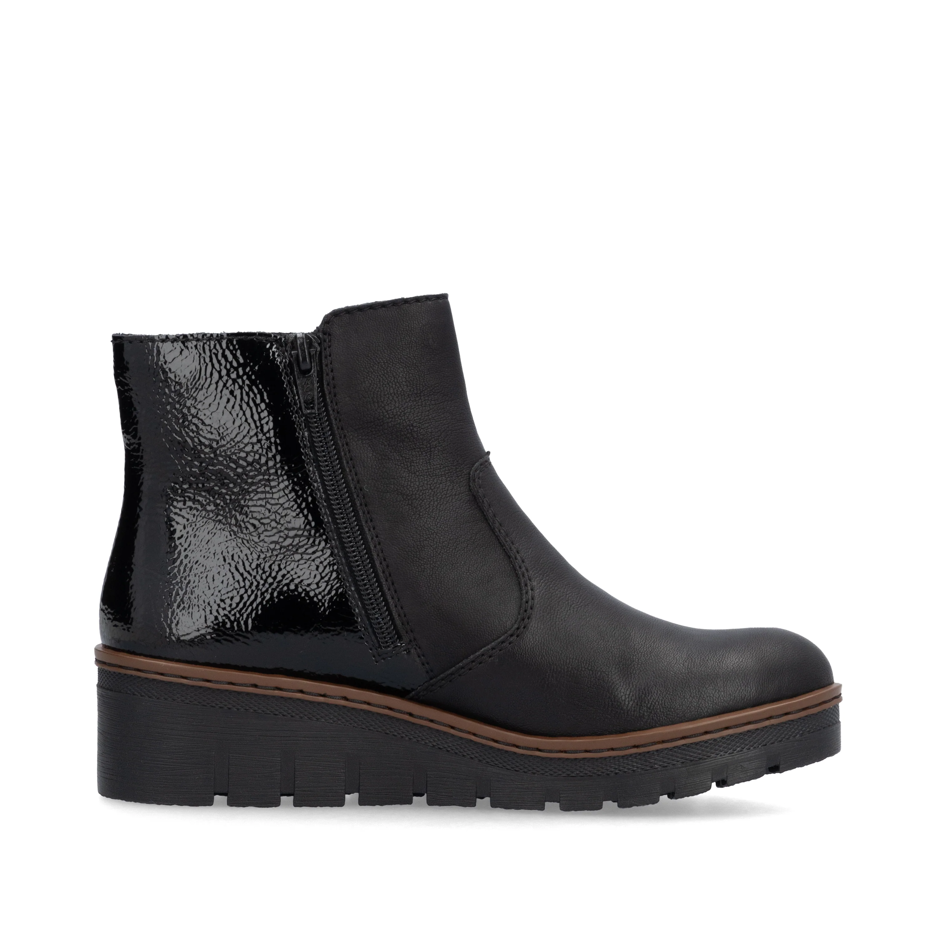 Rieker Woman's Boot - Black | X9150-00 - Image 2