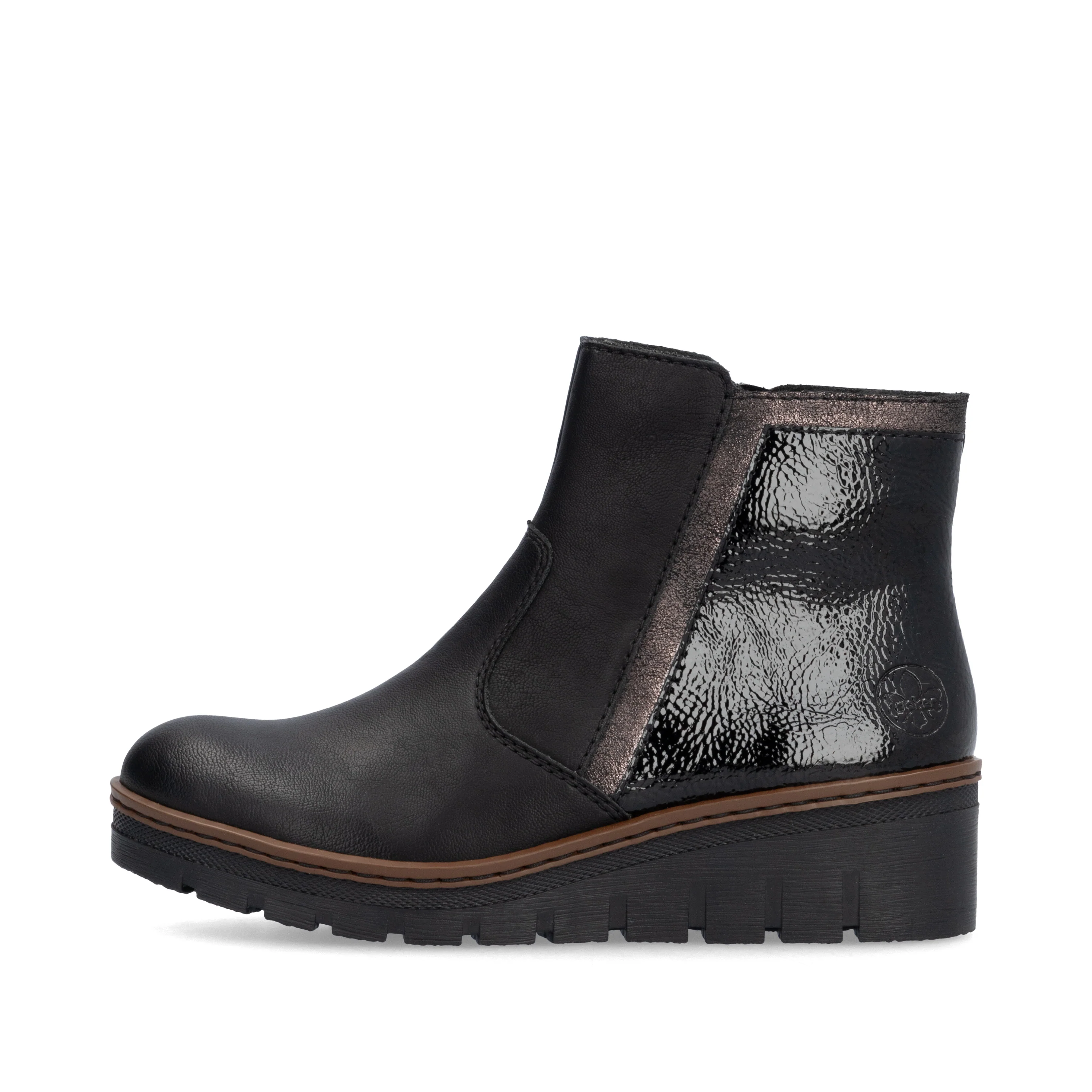 Rieker Woman's Boot - Black | X9150-00 - Image 5