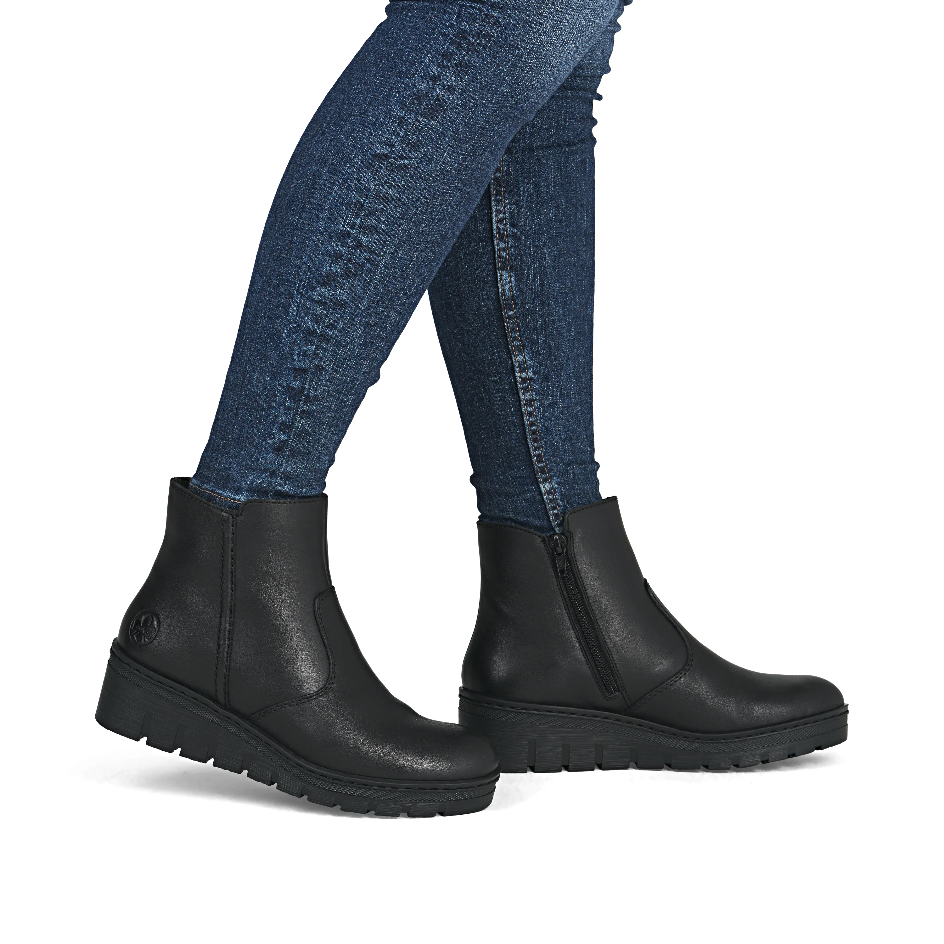 Rieker Woman's Boots - Black | X9165-01 - Image 10