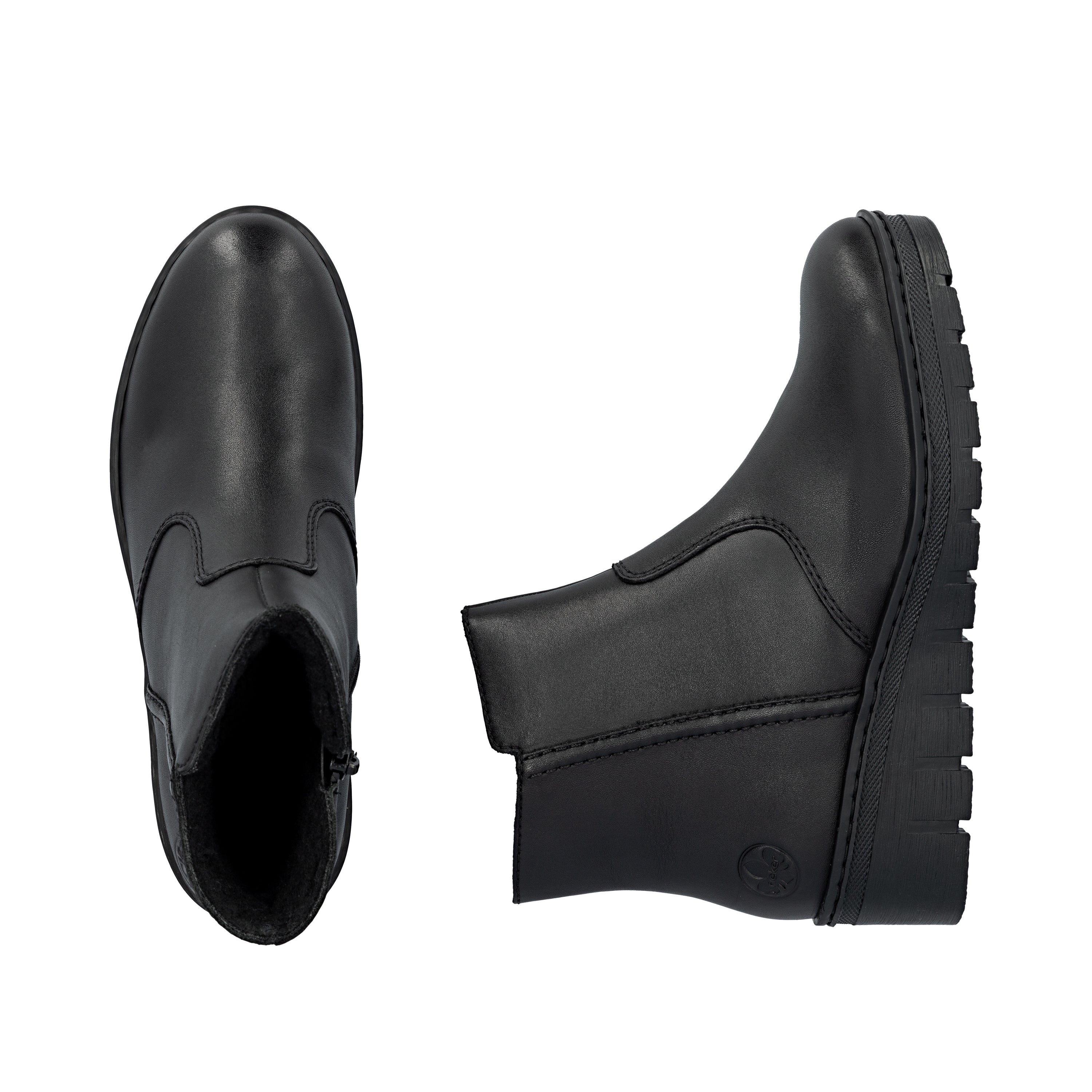 Rieker Woman's Boots - Black | X9165-01 - Image 9