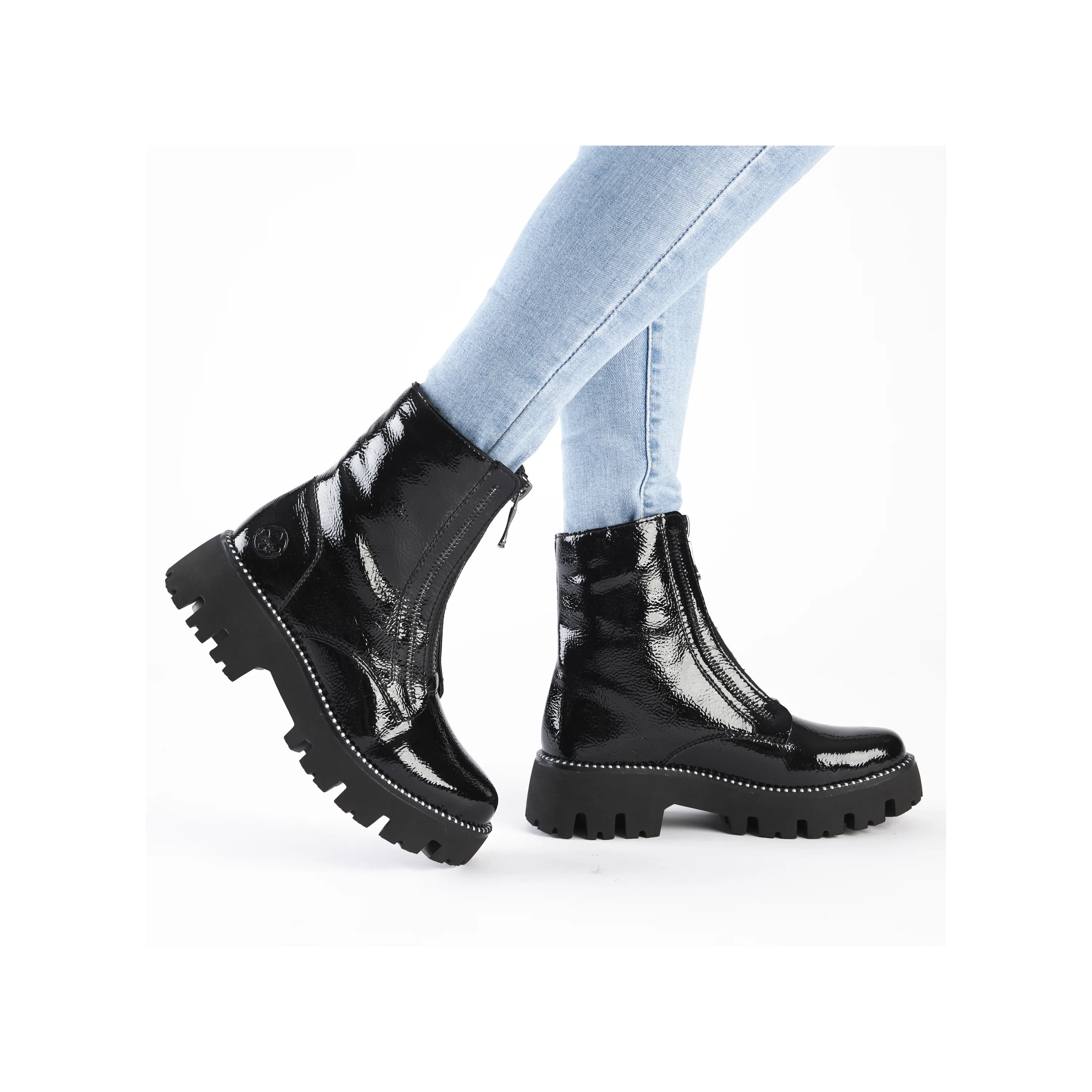 Rieker Woman's Boots - Black | Y3351-00 - Image 11