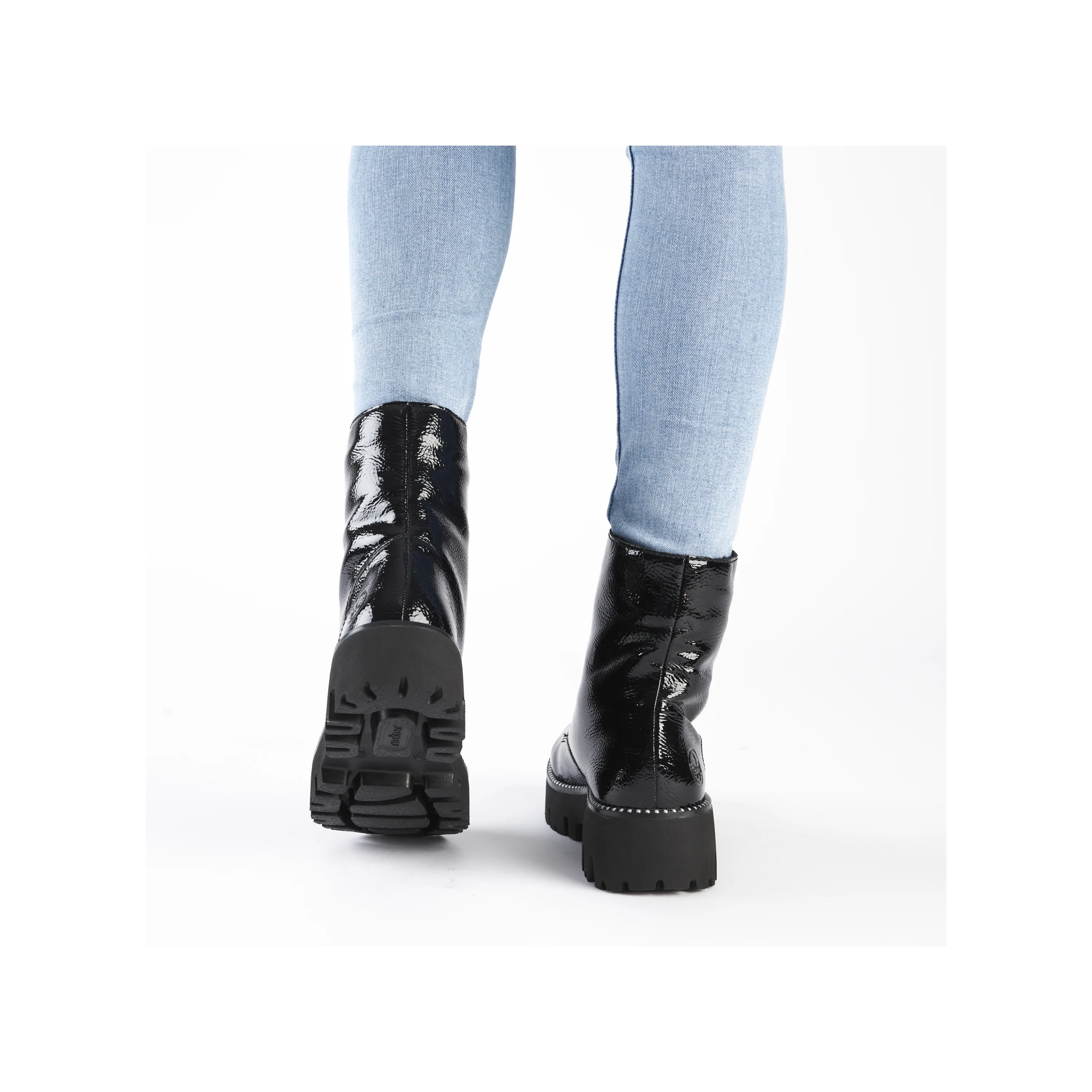 Rieker Woman's Boots - Black | Y3351-00 - Image 12