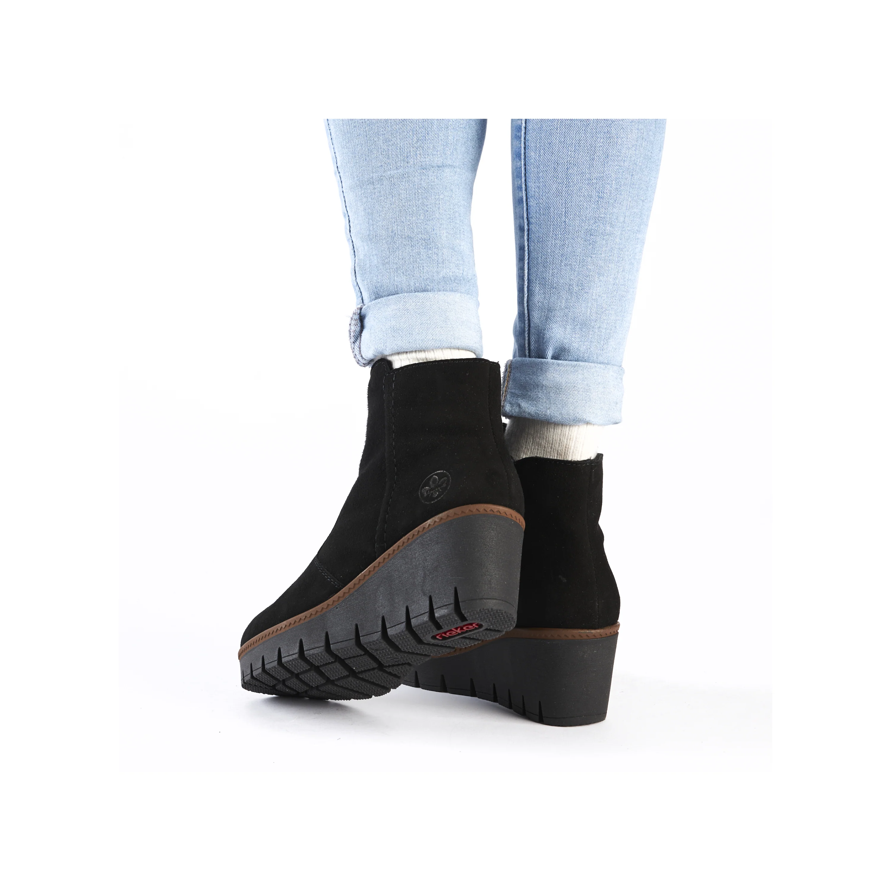 Rieker Woman's Boots - Black | Y5065-00 - Image 13