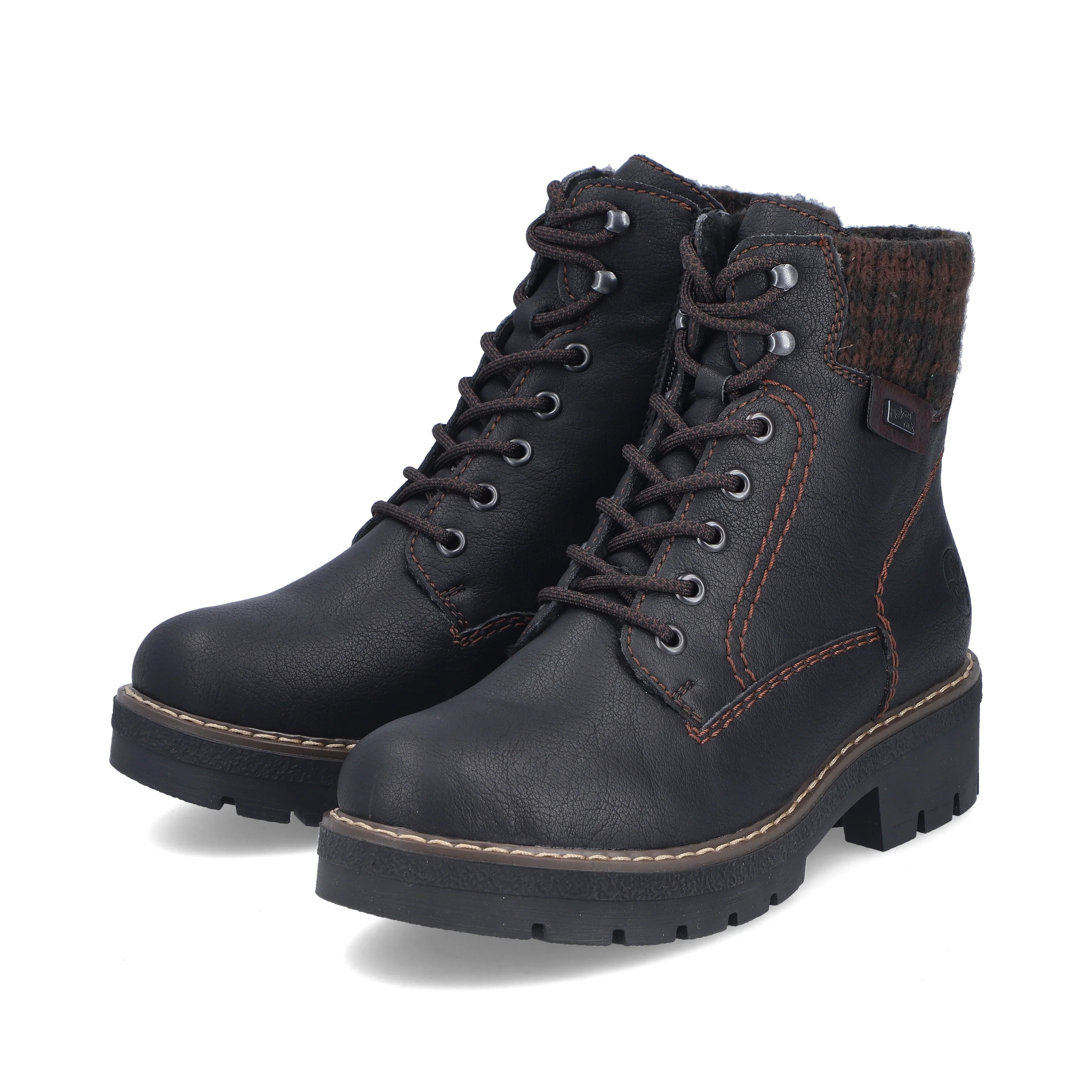 Rieker Woman's Boots - Black | Y8130-00 - Image 8