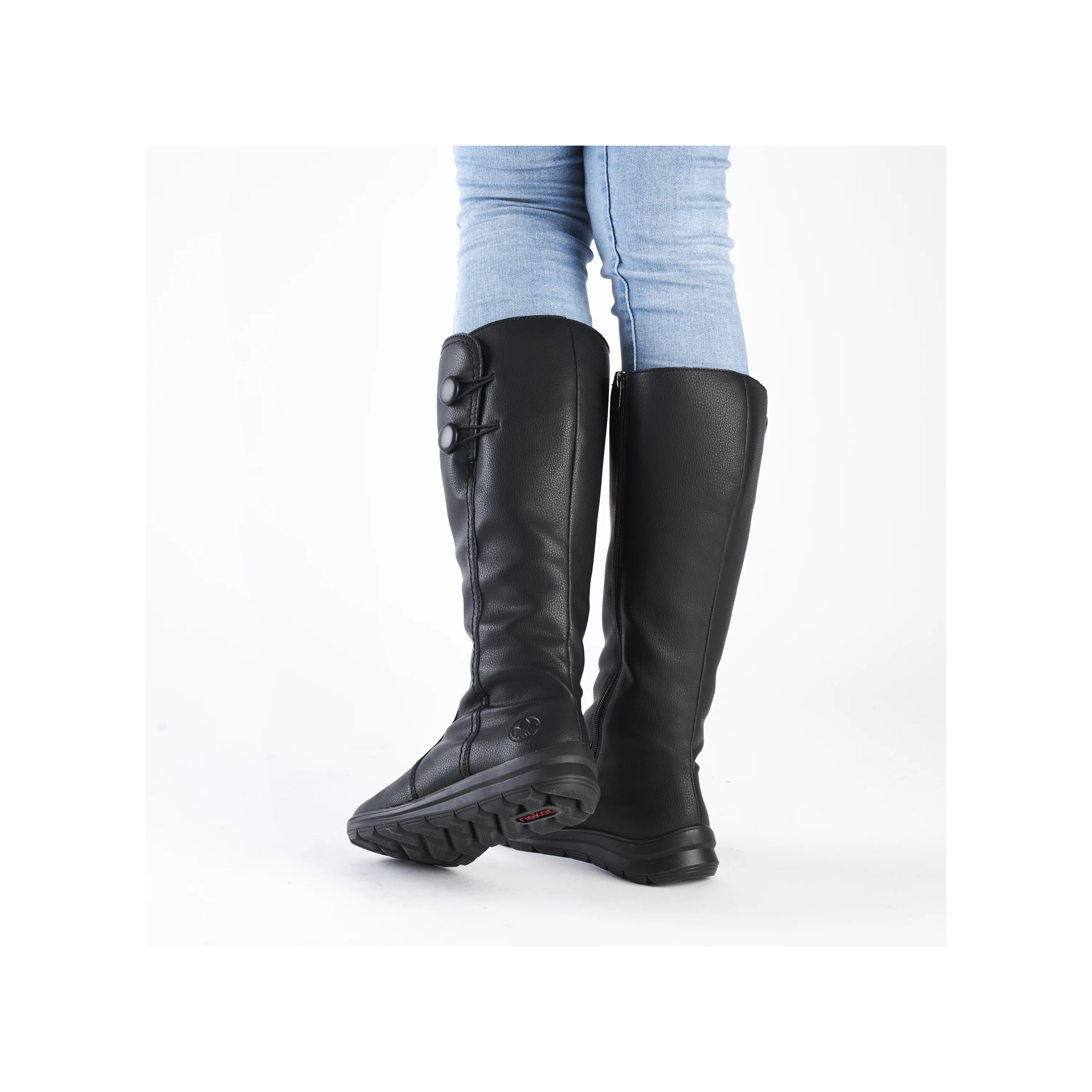 Rieker Woman's Boots - Black | Z0090-00 - Image 13