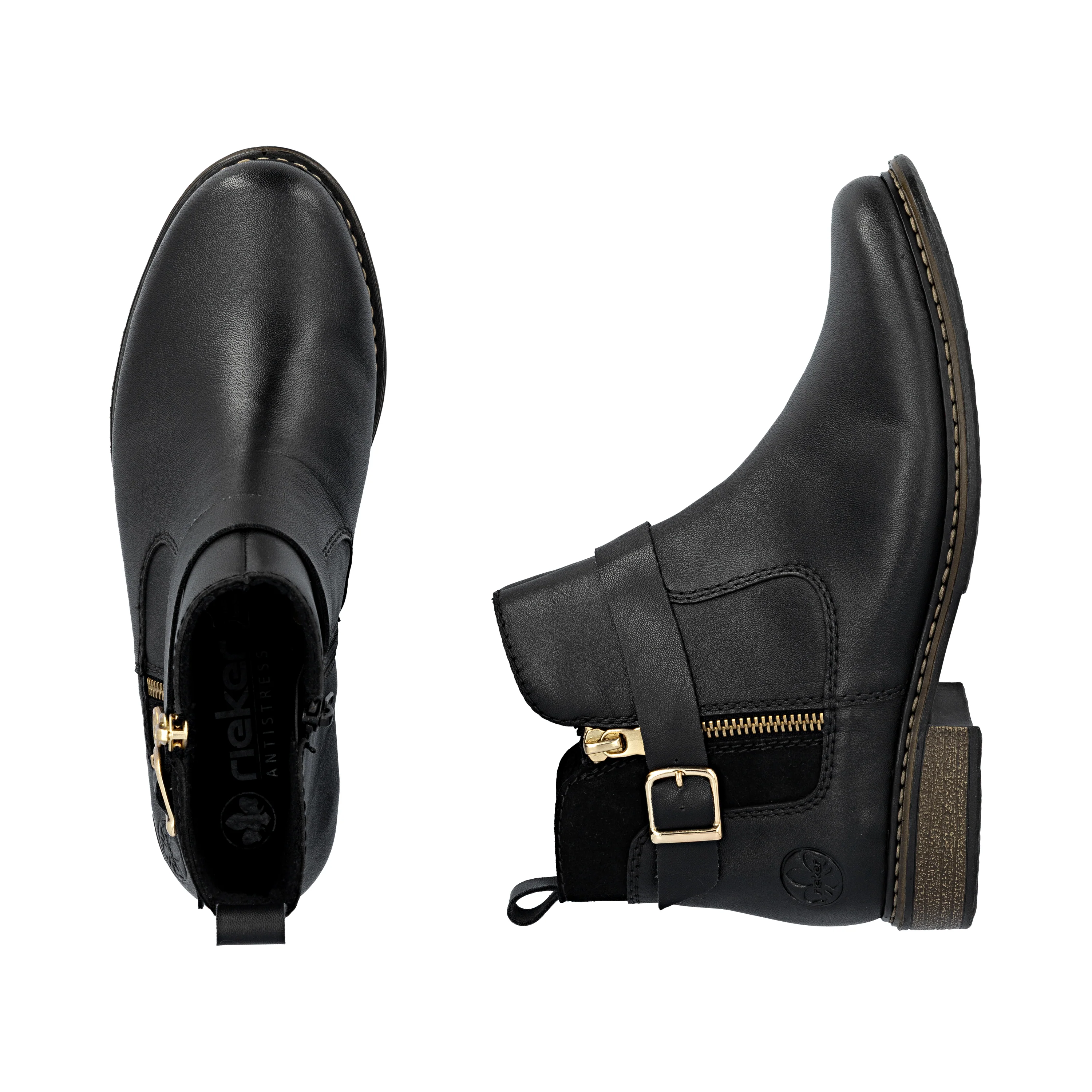 Rieker Woman's Boots - Black | Z4959-00 - Image 9