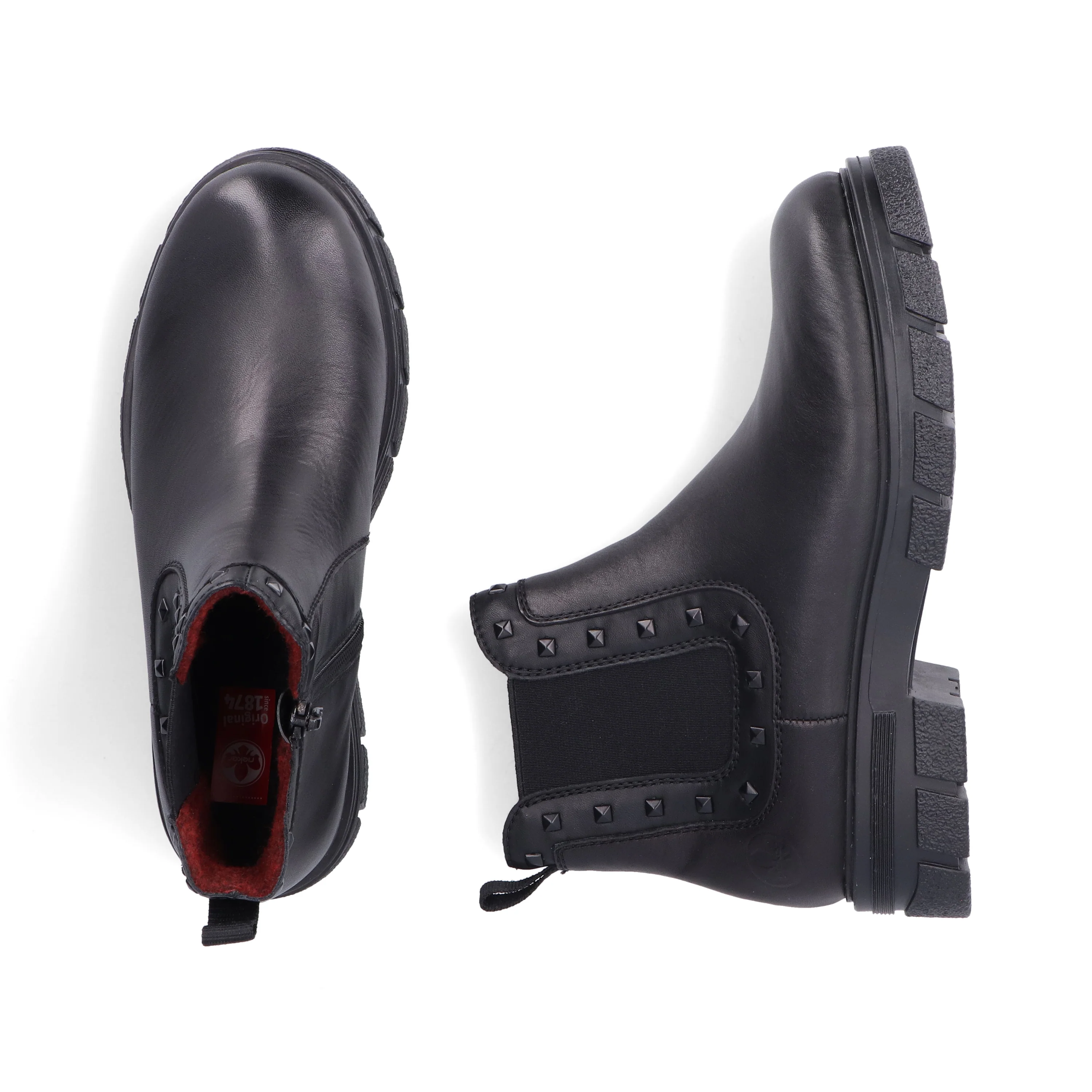 Rieker Woman's Boots - Black | Z9154-00 - Image 9