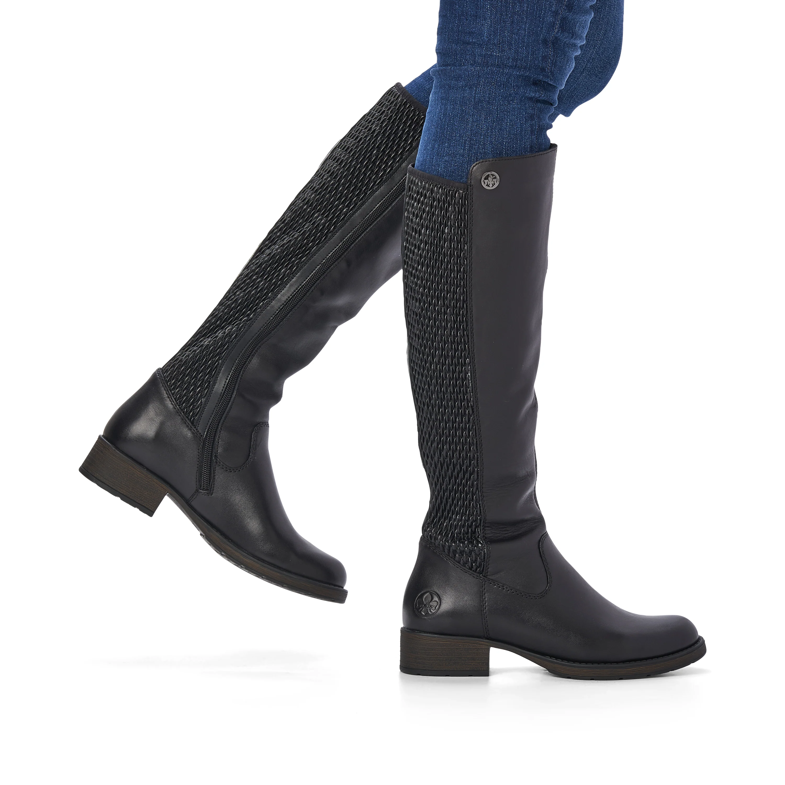 Rieker Woman's Boots - Black | Z9591-00 - Image 10