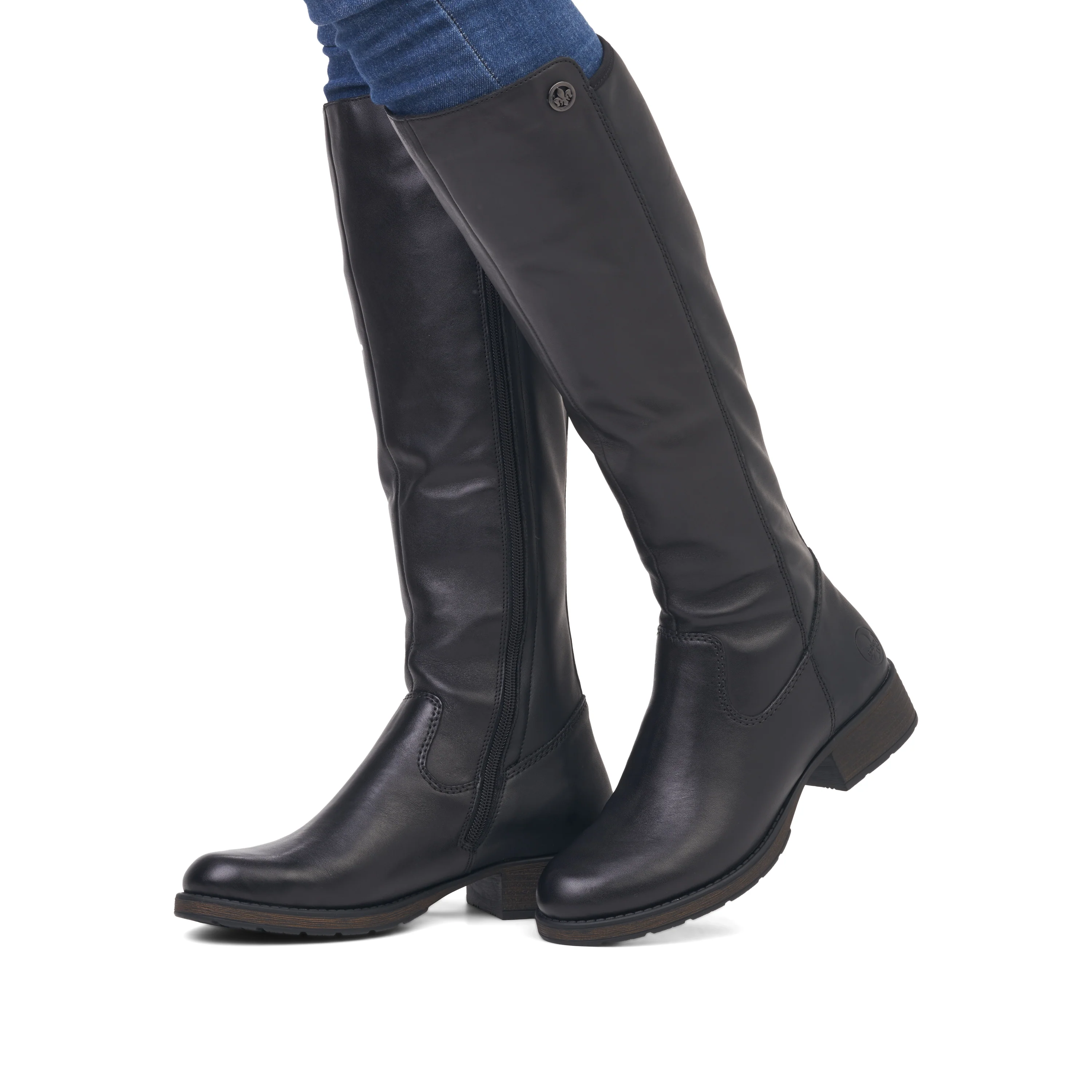 Rieker Woman's Boots - Black | Z9591-01 - Image 10