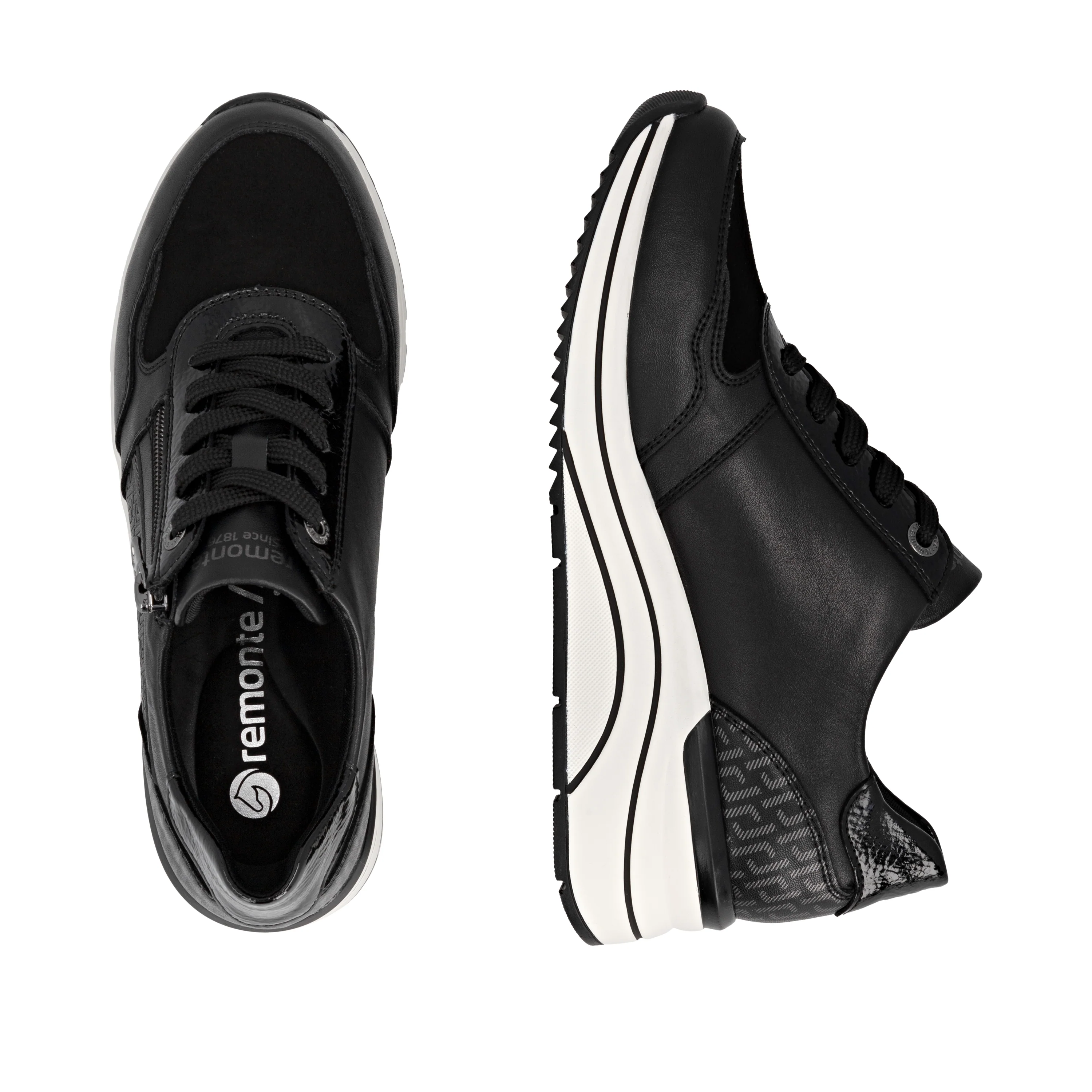 remonte Woman's Shoes - Black | D0T16-03 - Image 9