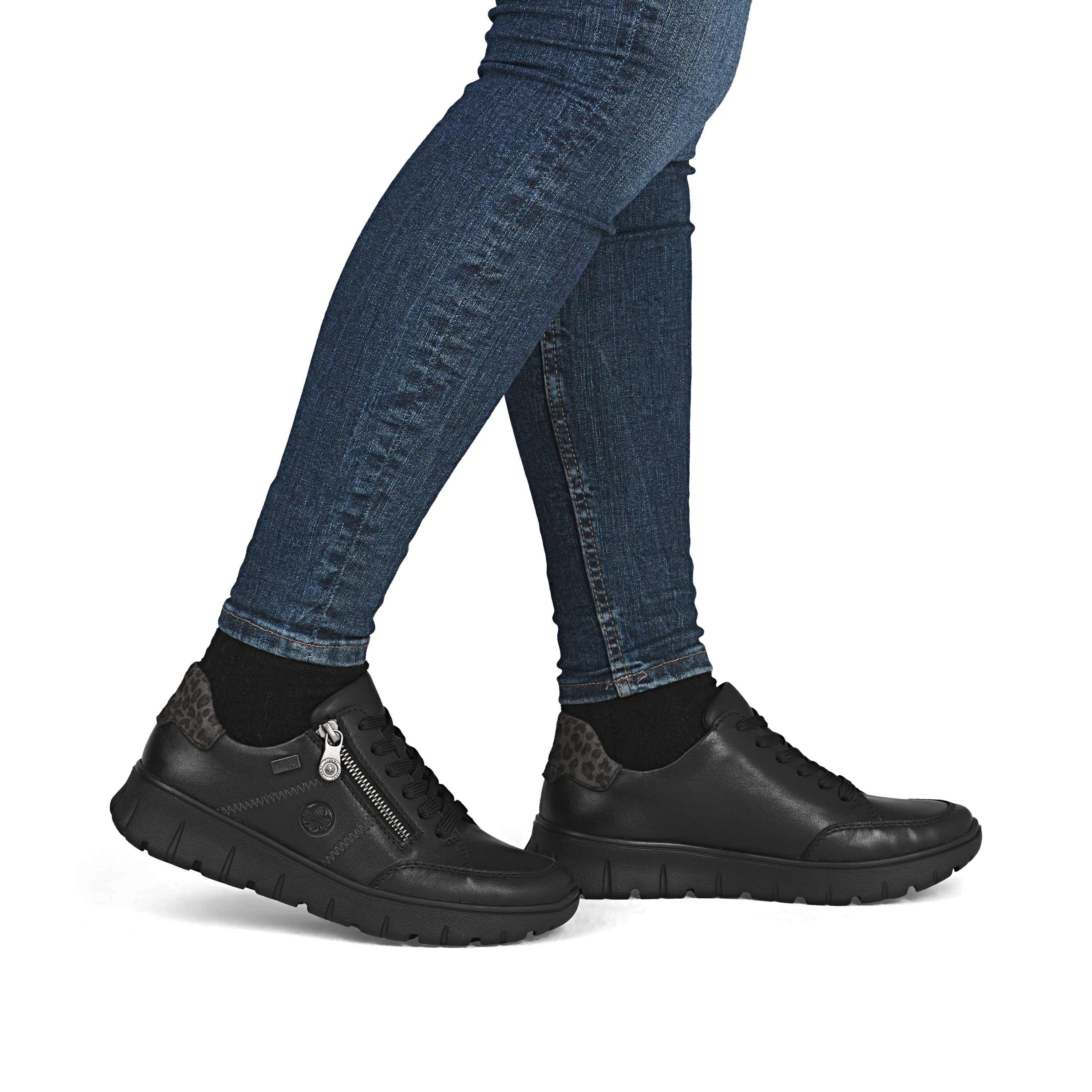 Rieker Woman's Shoes - Black | N1301-01 - Image 10