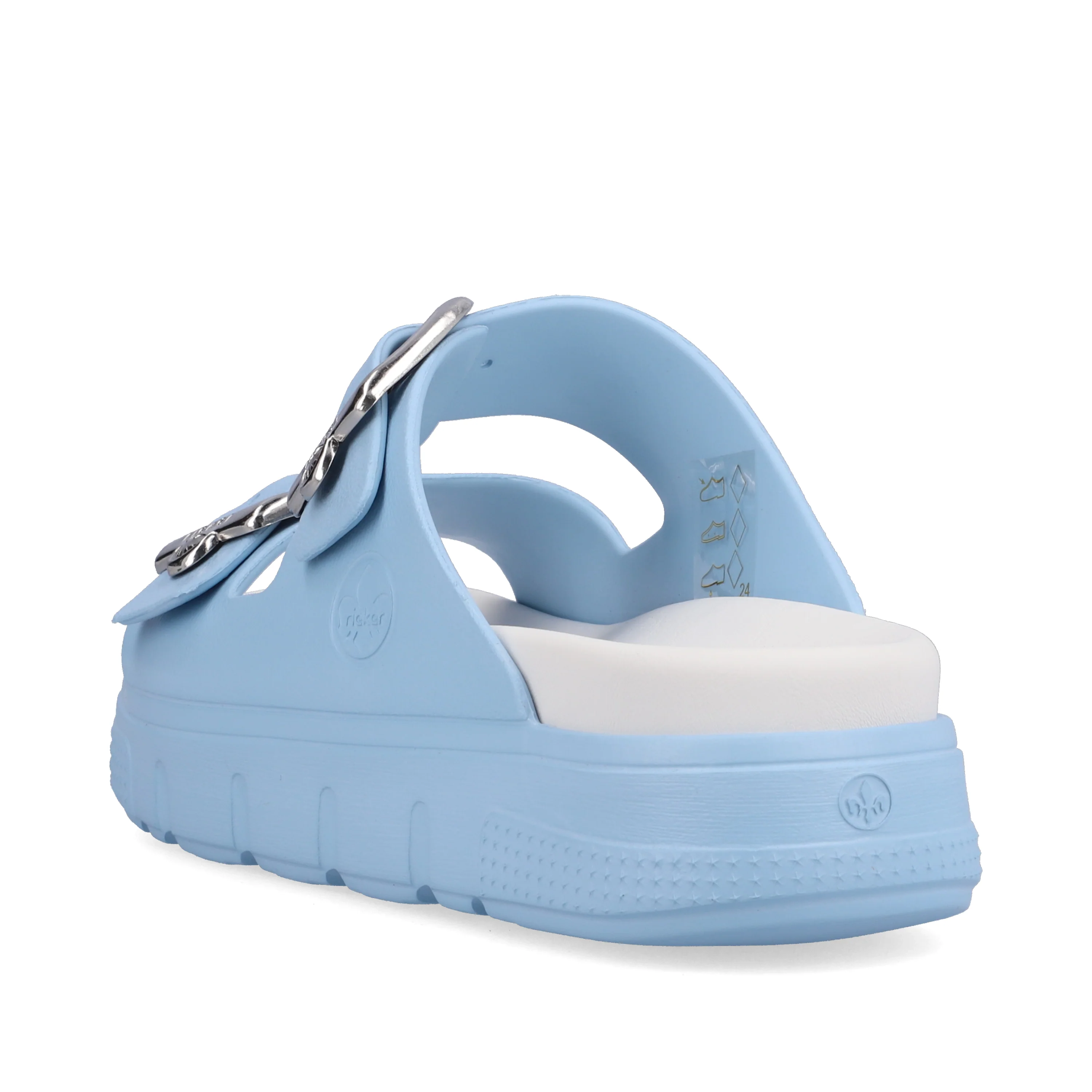 Rieker Woman's Sandals - Blue | P2180-10 - Image 3