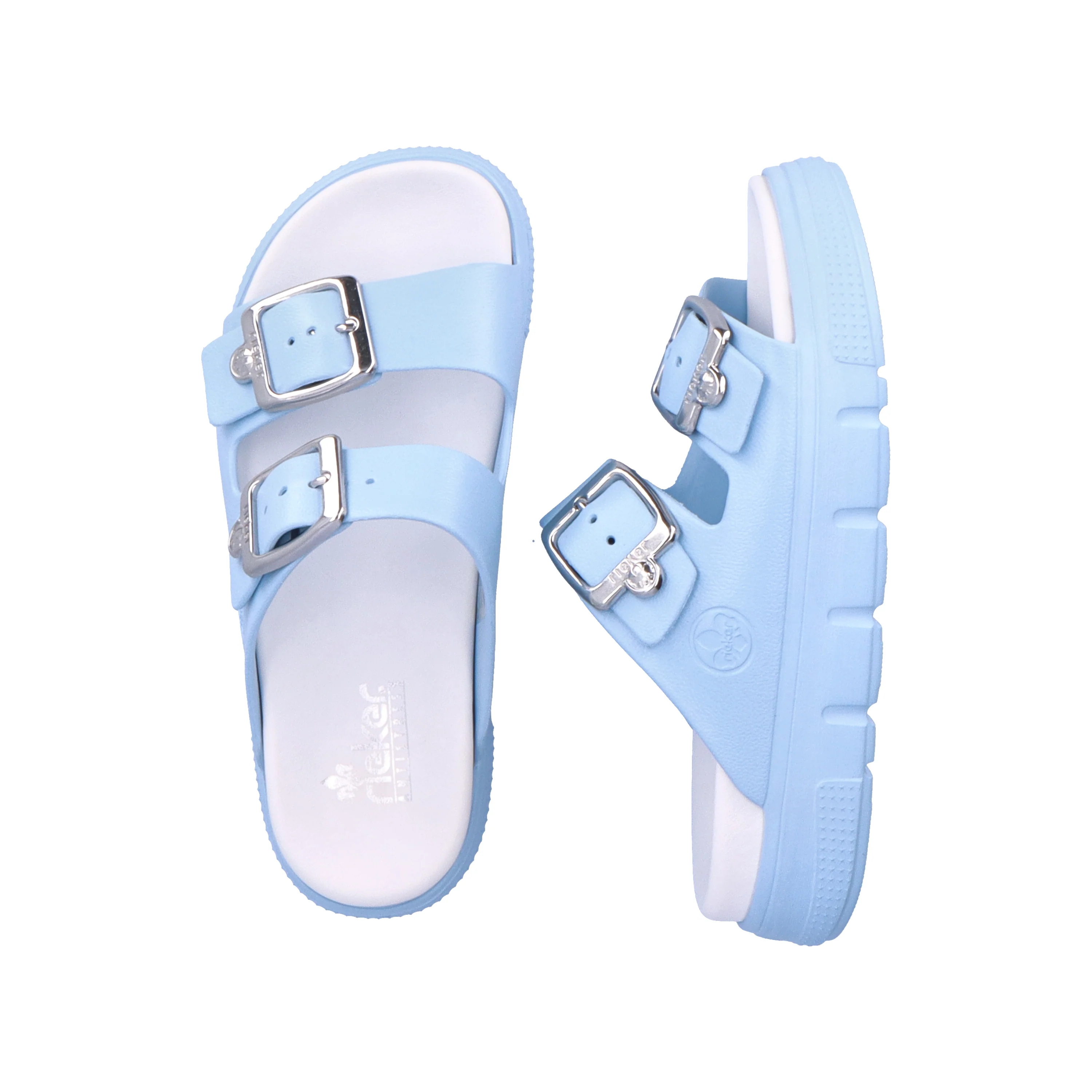 Rieker Woman's Sandals - Blue | P2180-10 - Image 9