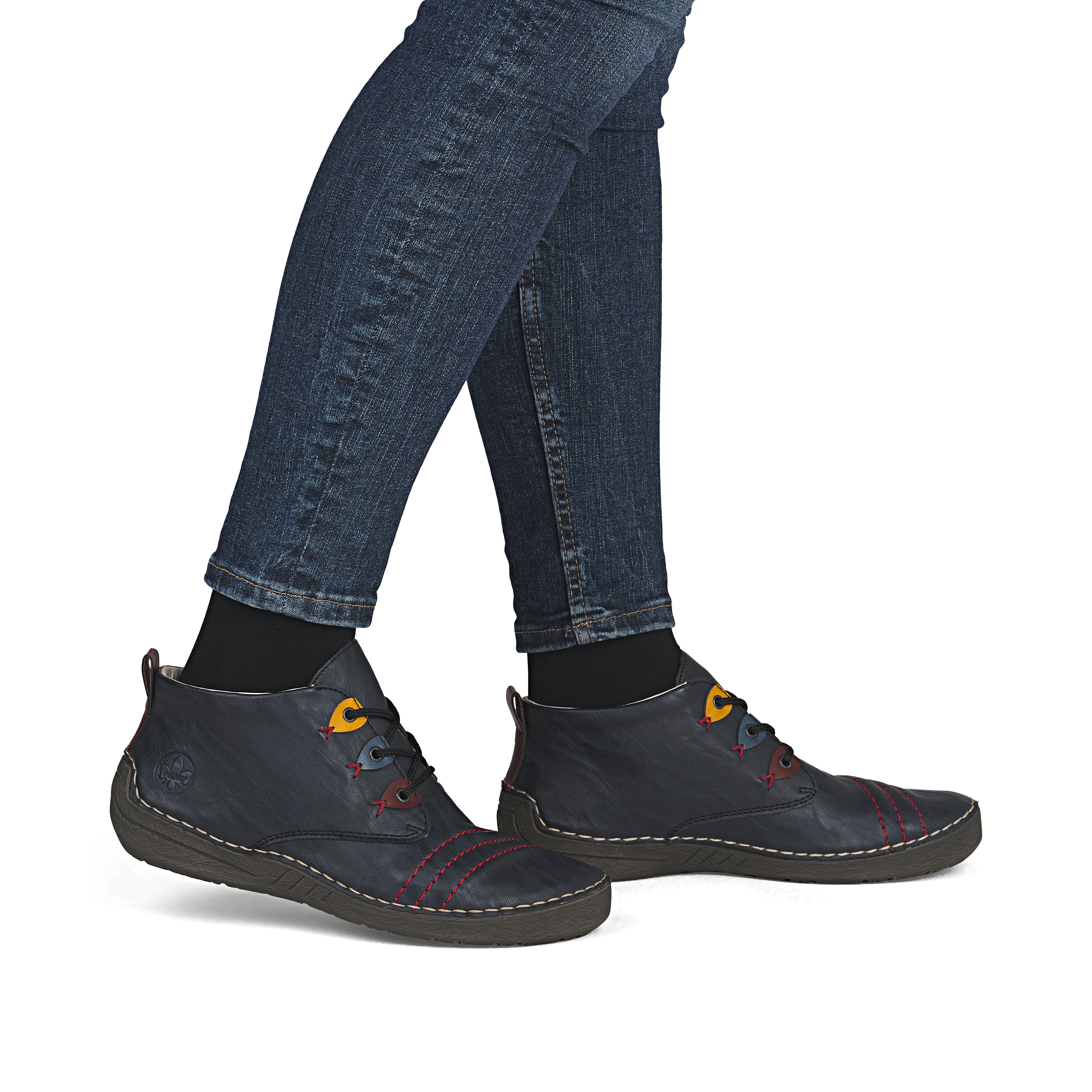 Rieker Woman's Boots - Blue | 52509-14 - Image 10