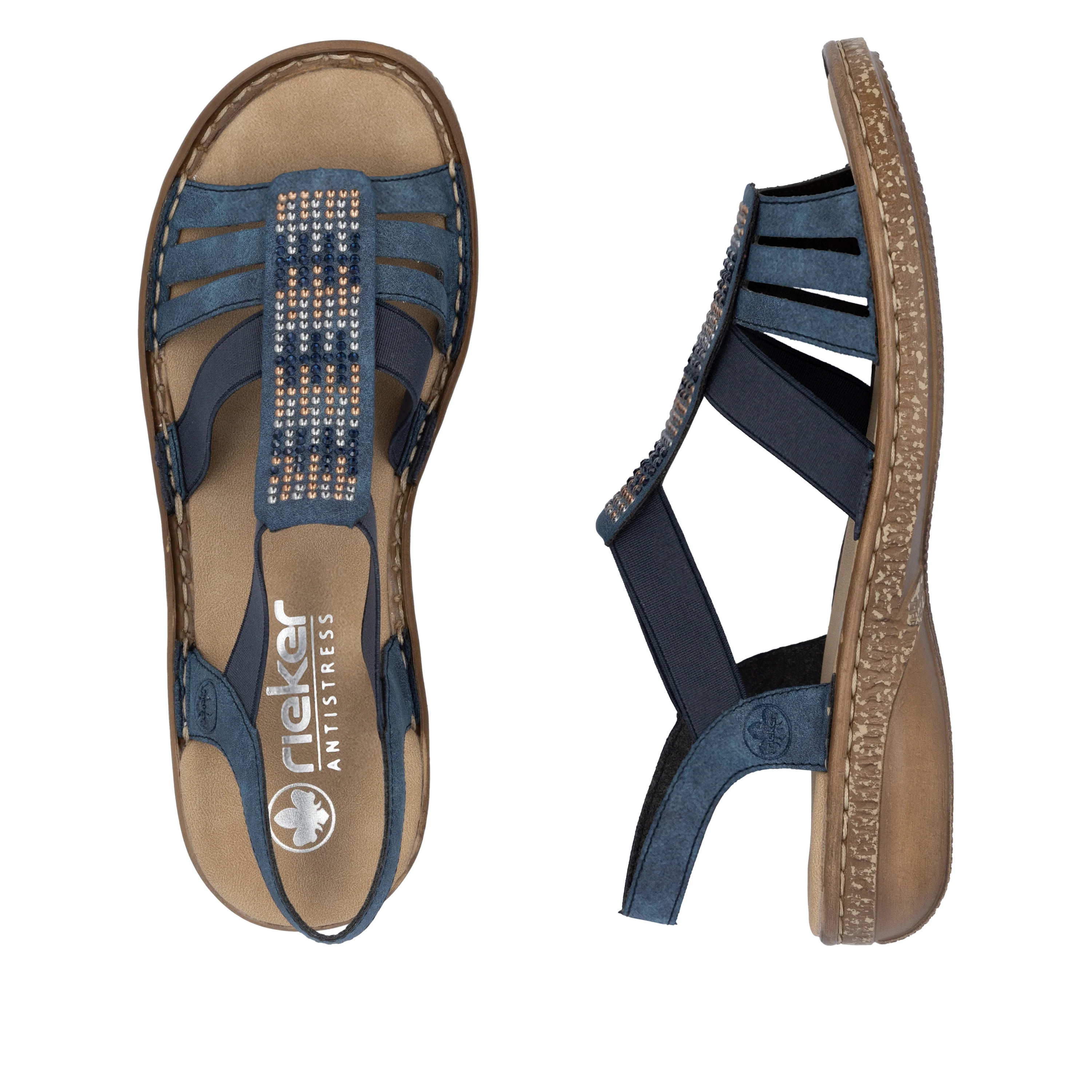 Rieker Woman's - Blue | 628G7-14 - Image 9