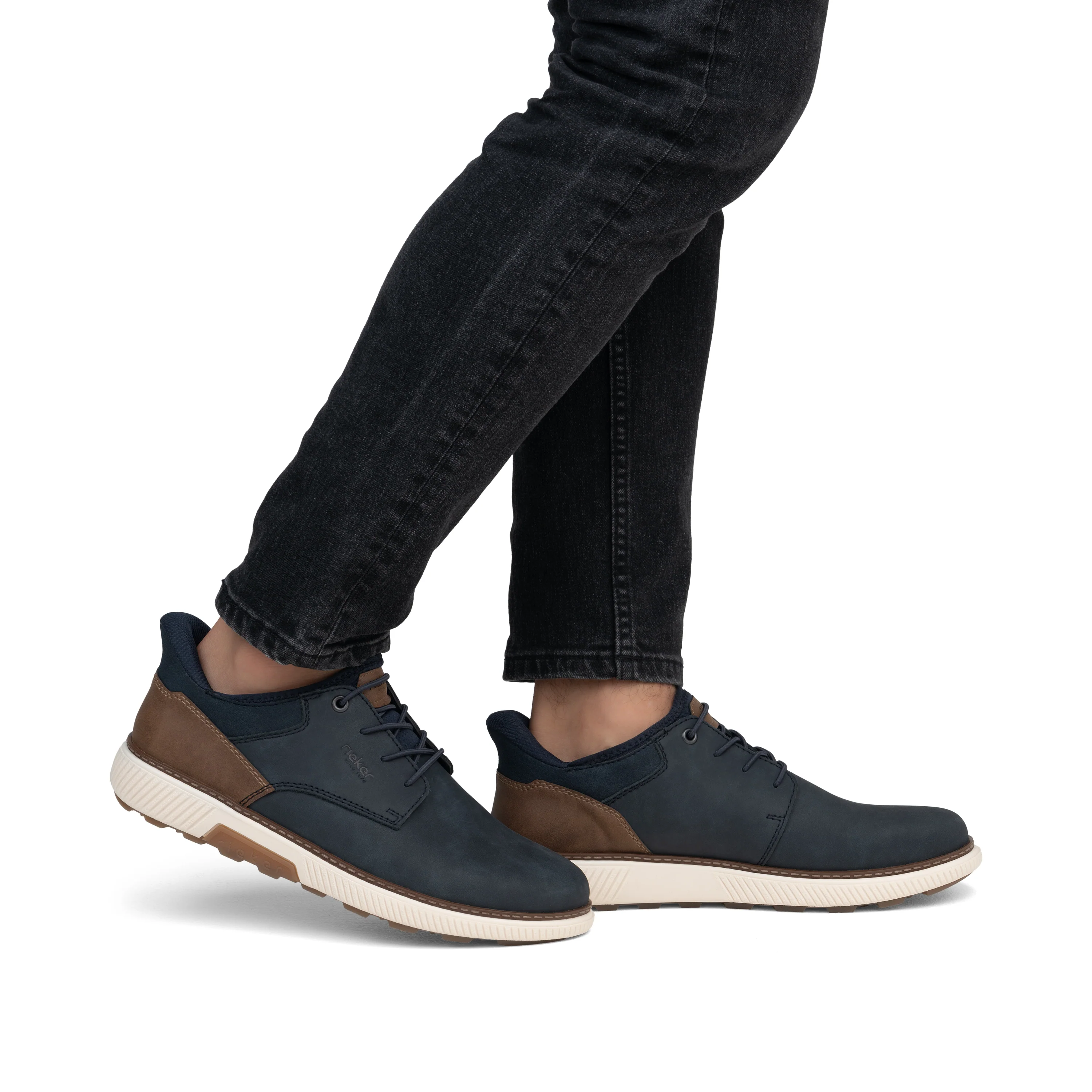 Rieker Men's Shoes - Blue | B3357-14 - Image 10