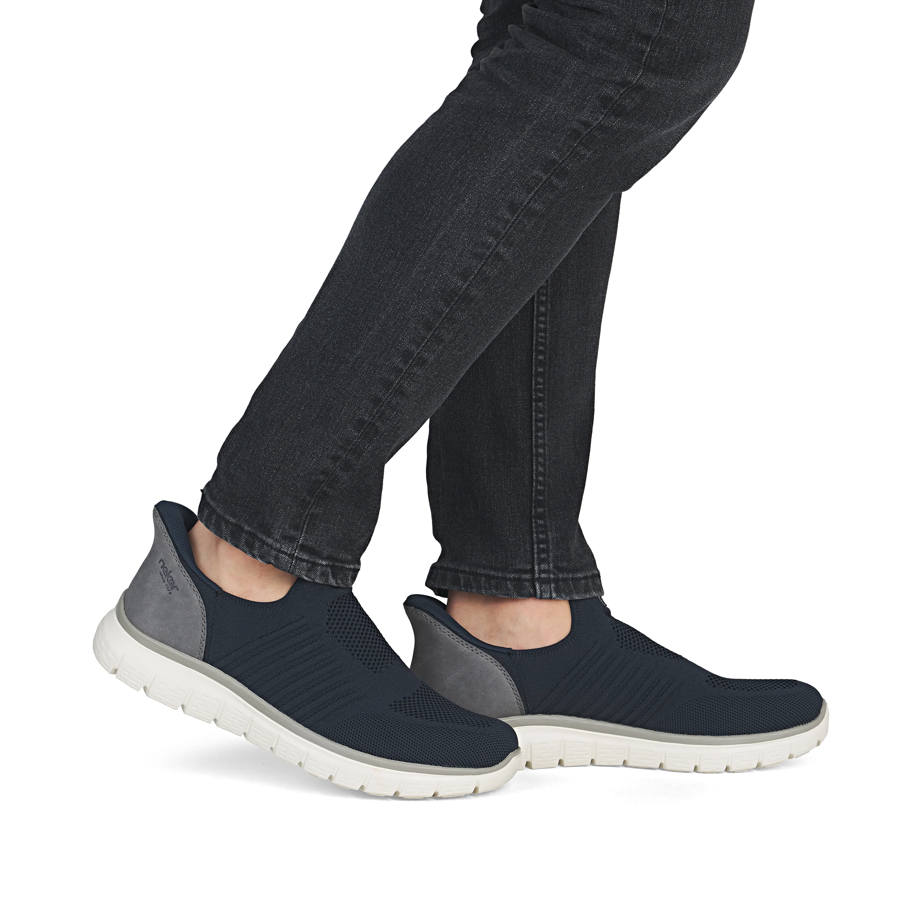 Rieker Men's Shoes - Blue | B6659-15 - Image 10