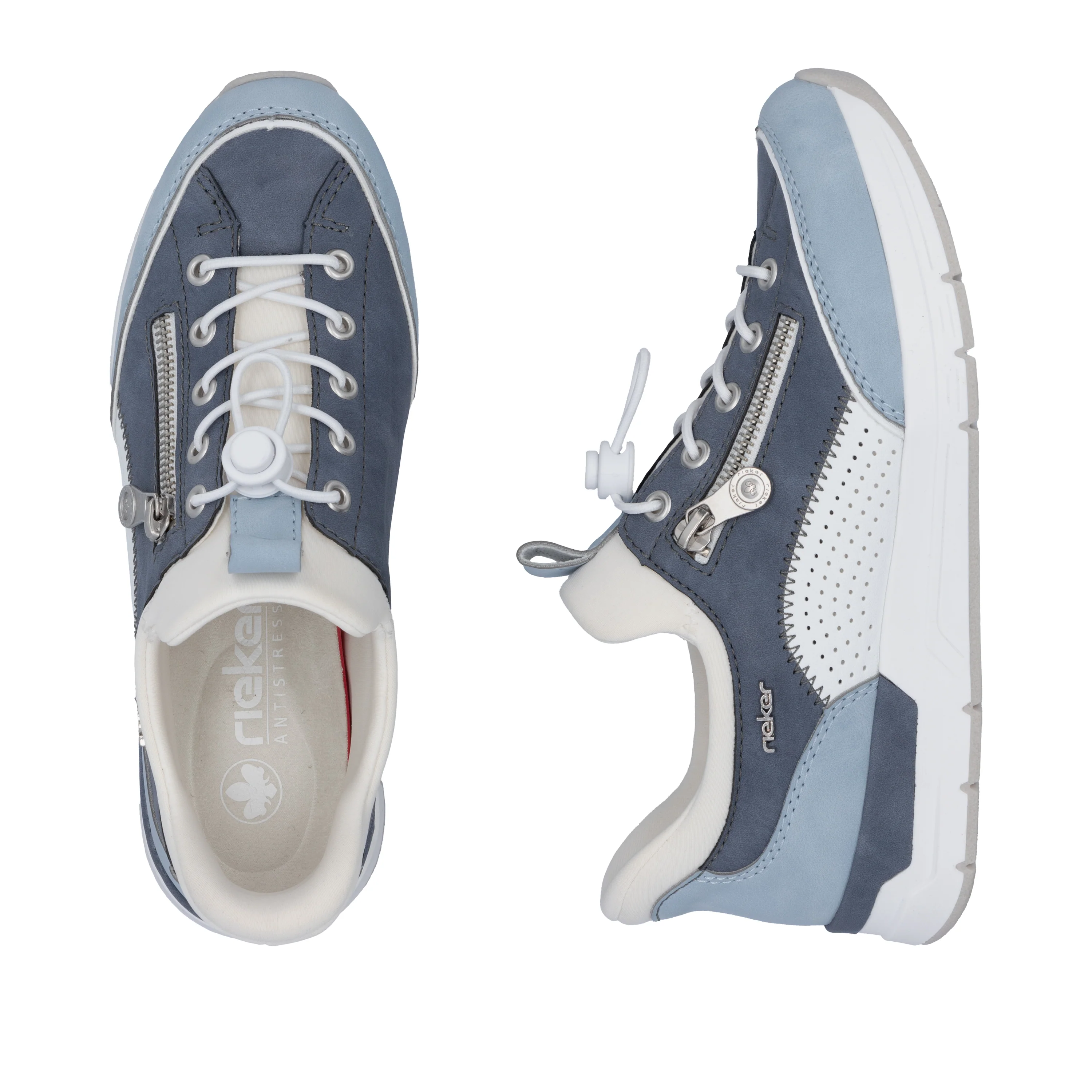 Rieker Woman's Shoes - Blue | 58962-10 - Image 9