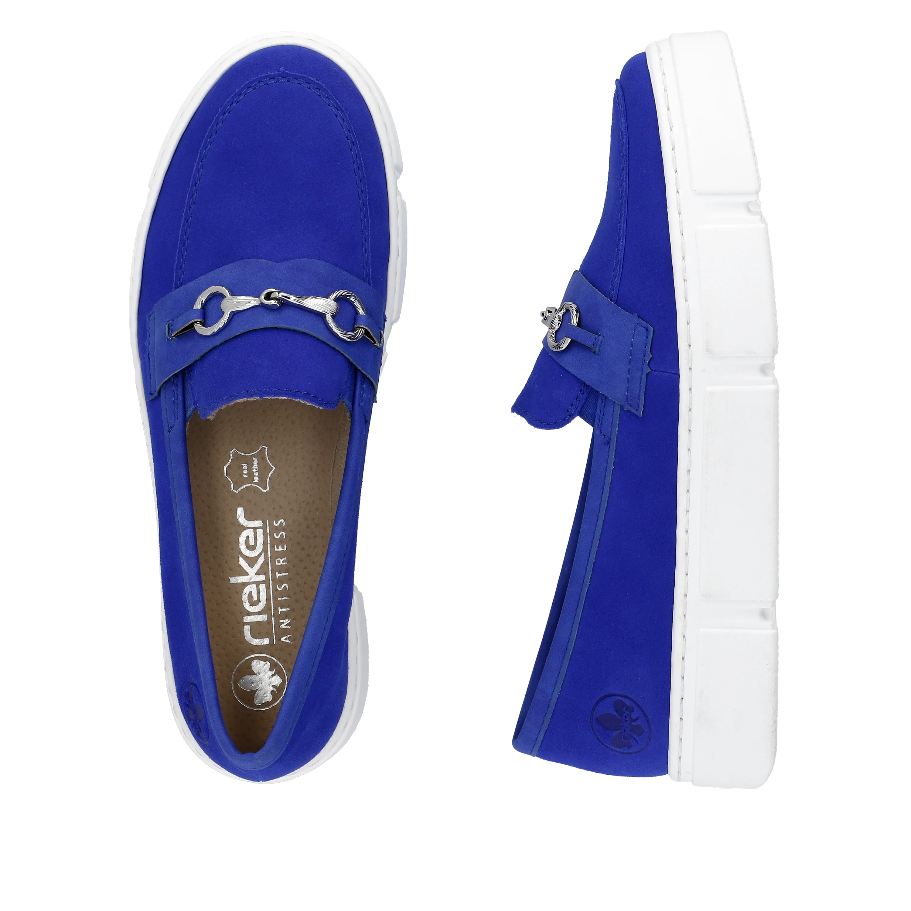 Rieker Woman's Shoes - Blue | N5956-14 - Image 9