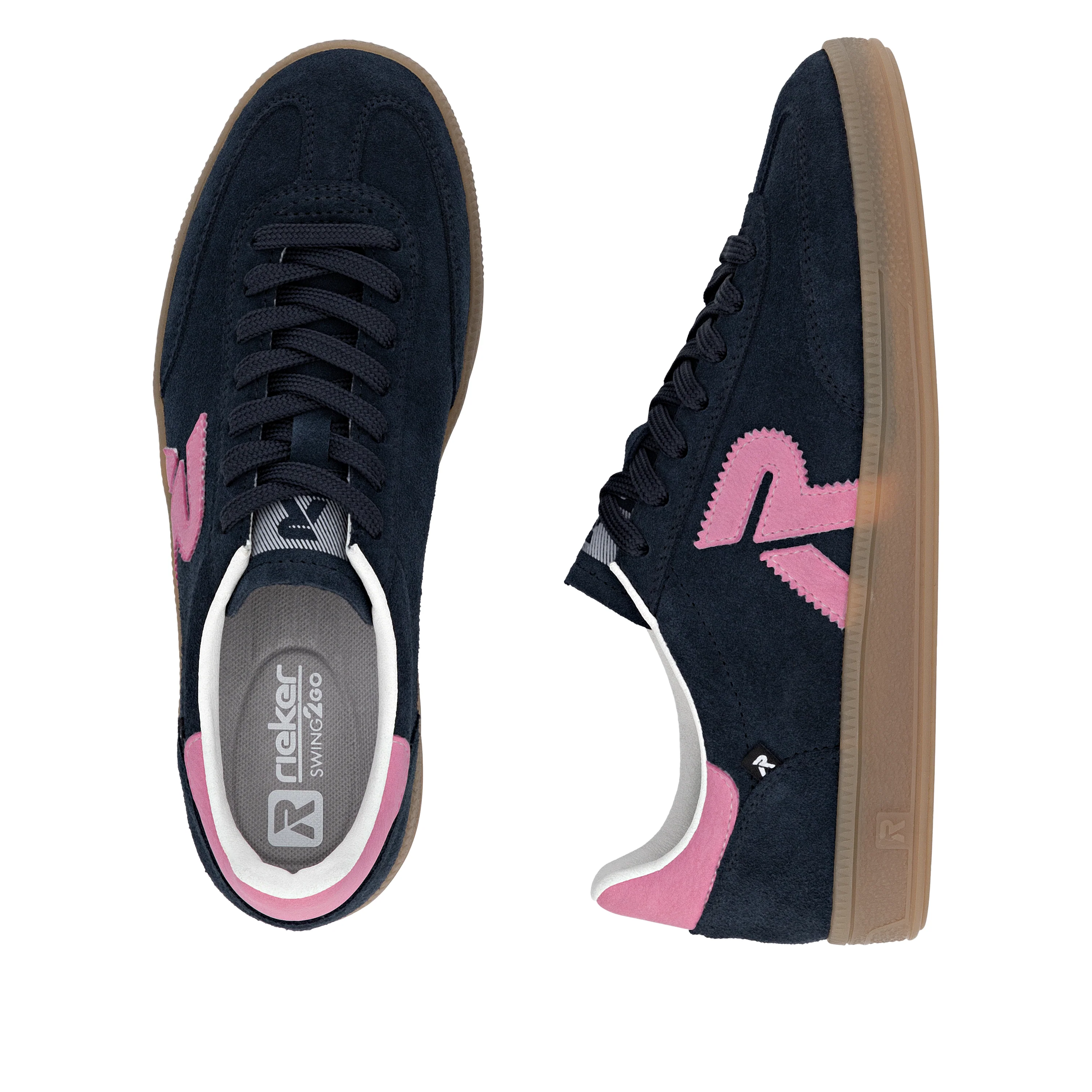 Rieker Sport Woman's Shoes - Blue | W2200-15 - Image 9