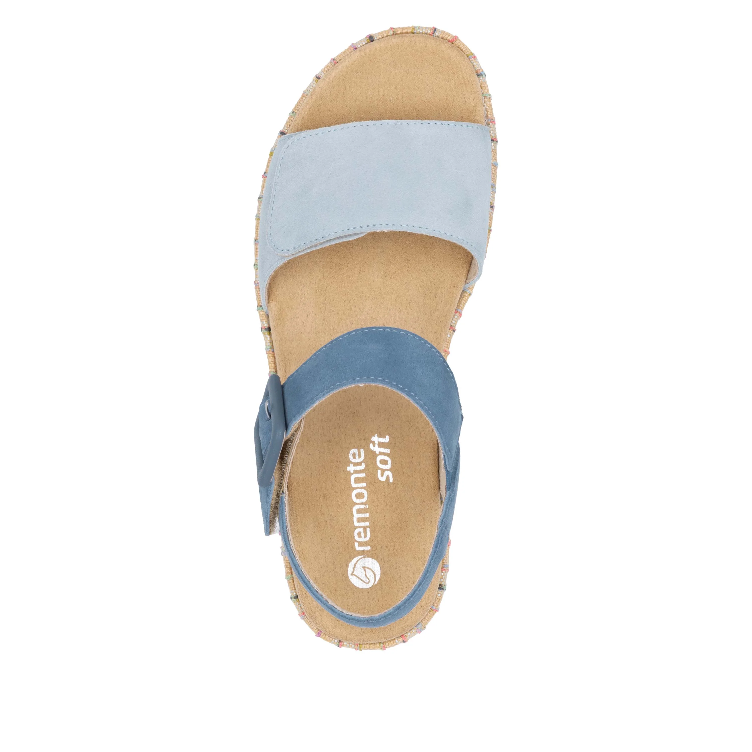 remonte Woman's Sandals - Blue | D1N54-12 - Image 4