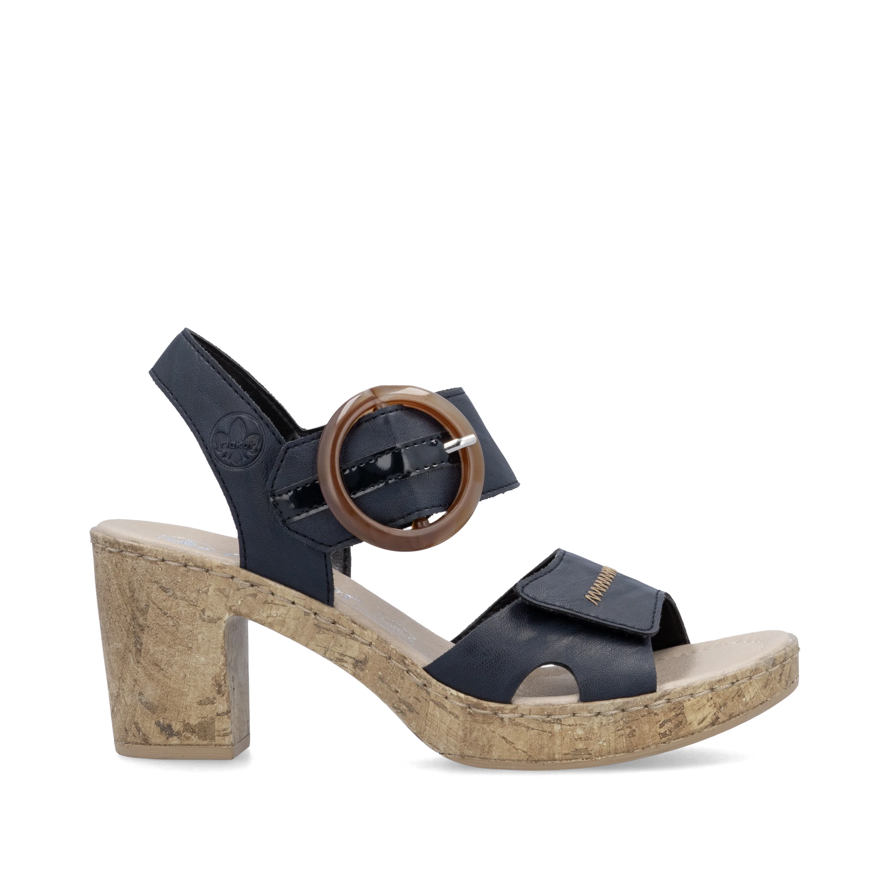 Rieker Woman's Sandals - Blue | 66876-14 - Image 11