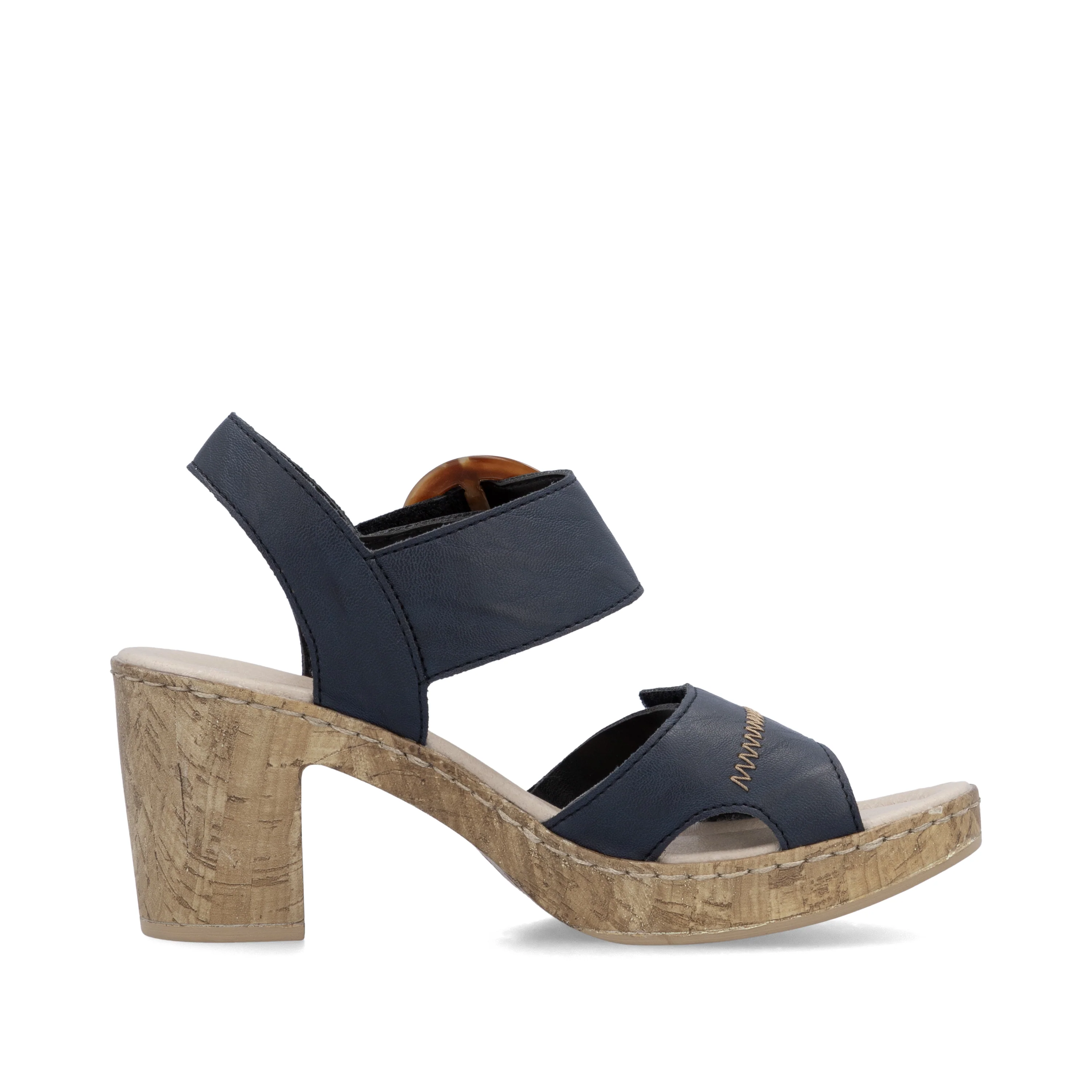 Rieker Woman's Sandals - Blue | 66876-14 - Image 2